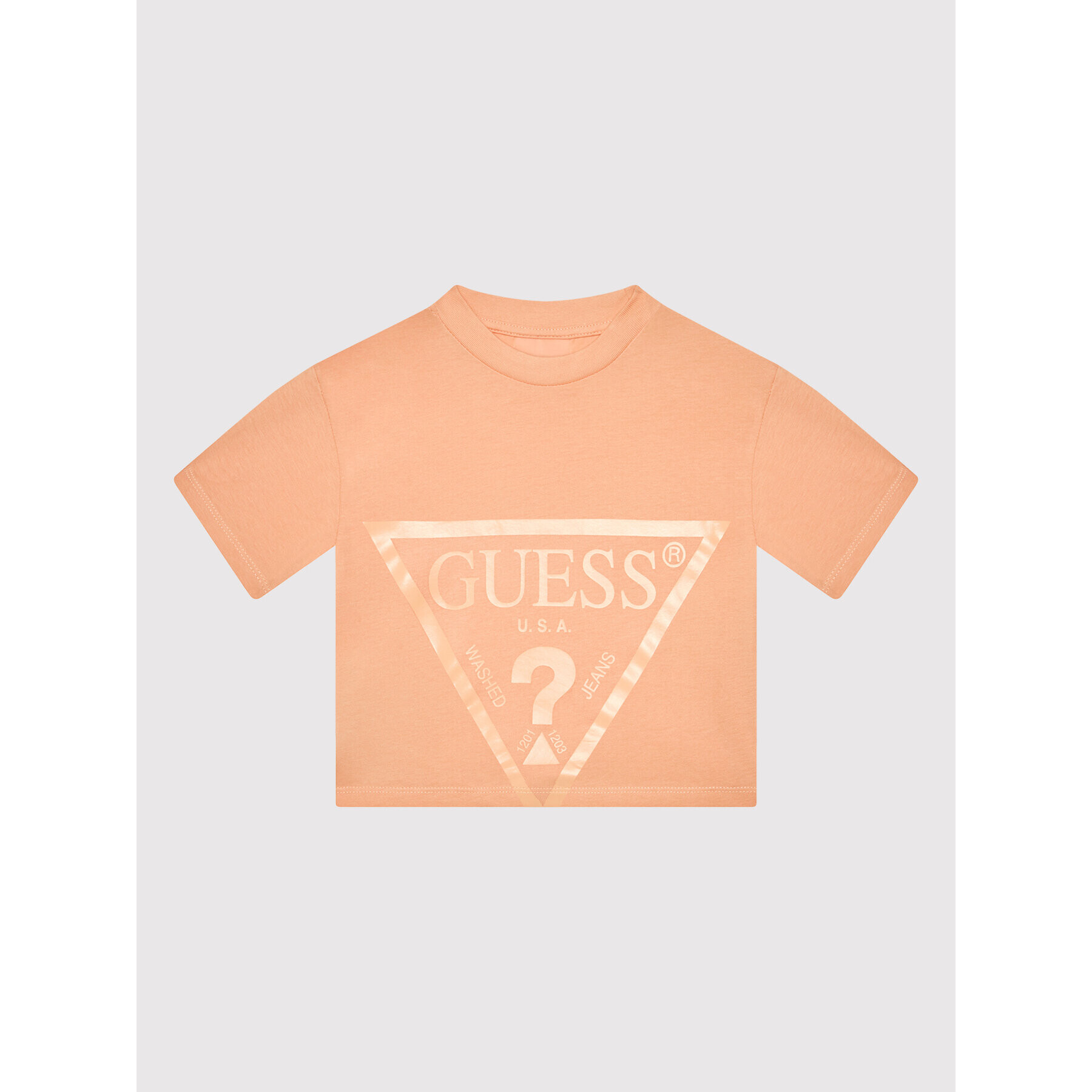 Guess T-Shirt J2RI31 K8HM0 Oranžová Relaxed Fit - Pepit.cz