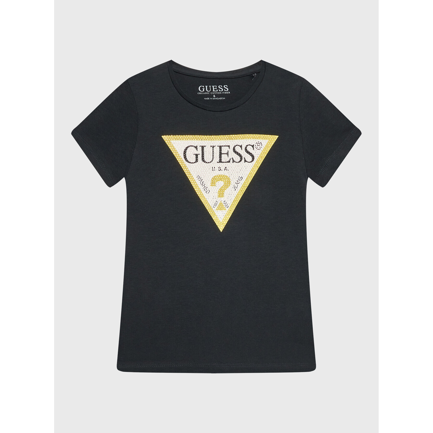 Guess T-Shirt J2YI51 K6YW1 Černá Regular Fit - Pepit.cz