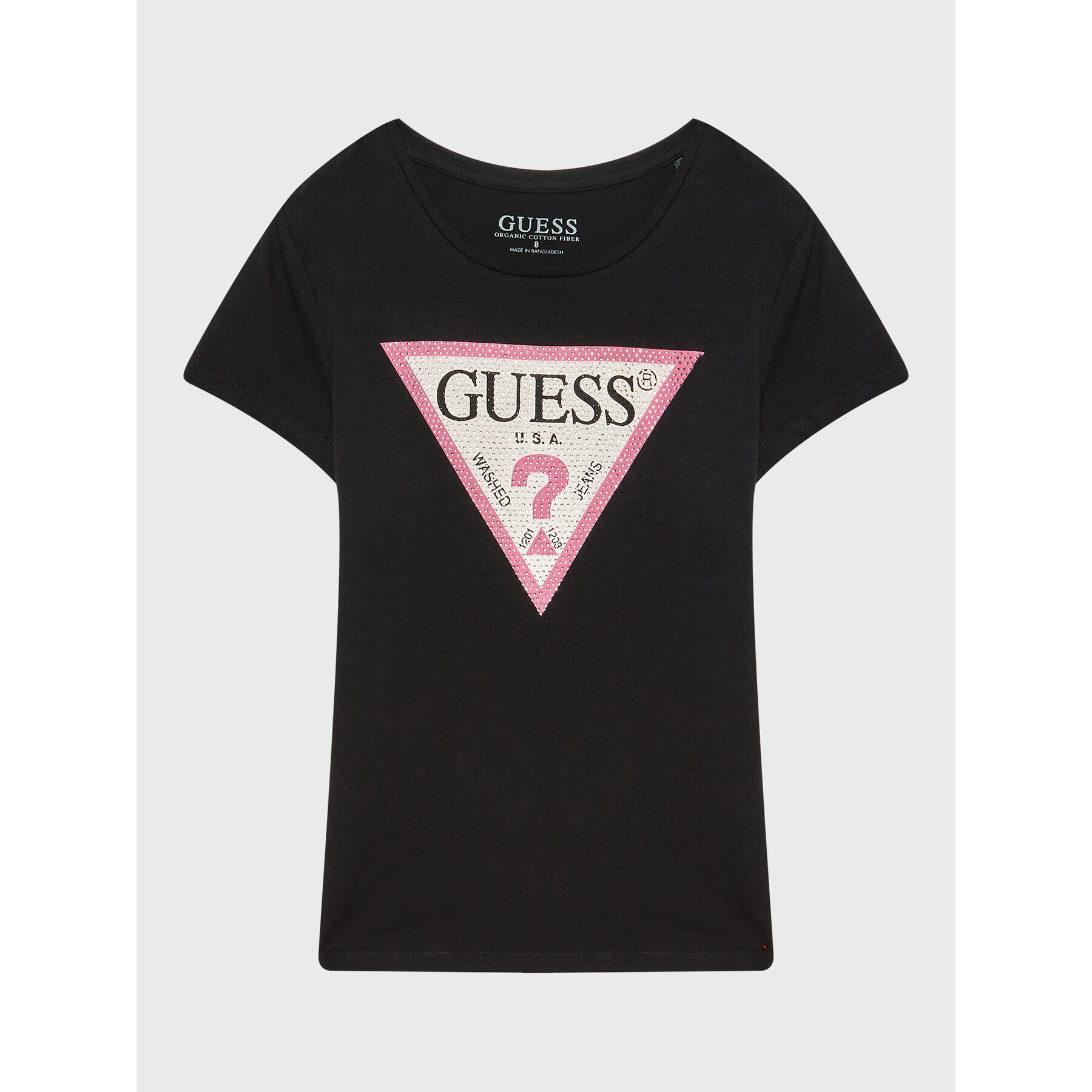 Guess T-Shirt J2YI51 K6YW1 Černá Regular Fit - Pepit.cz