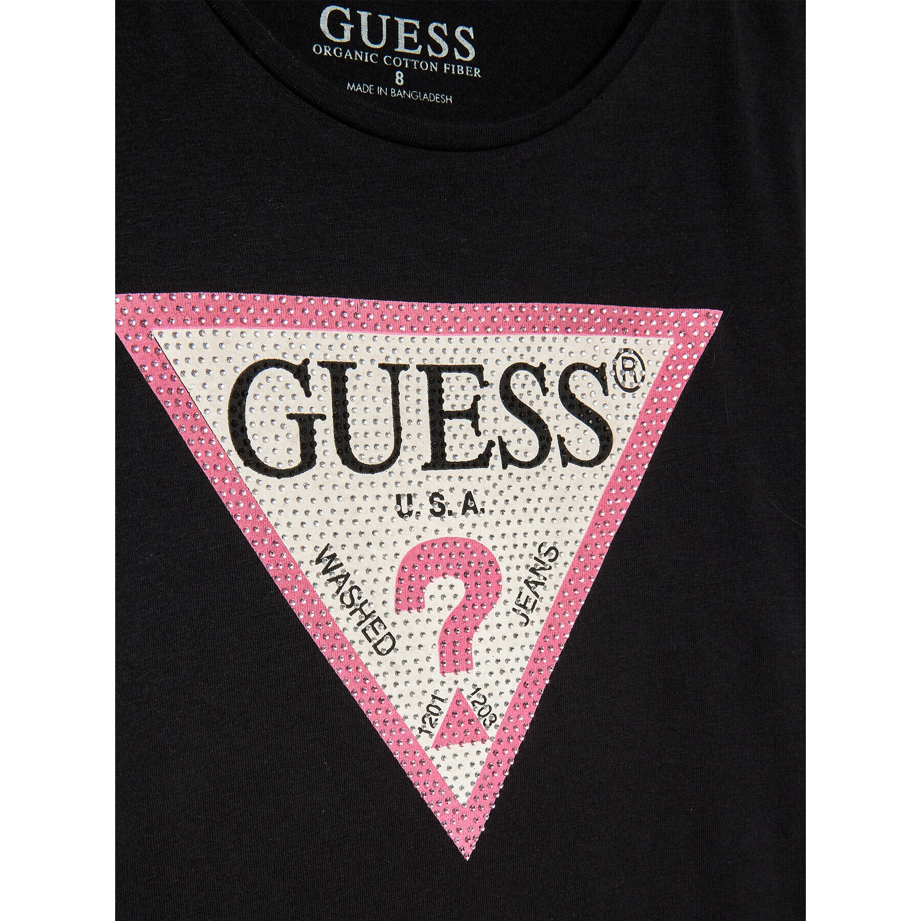 Guess T-Shirt J2YI51 K6YW1 Černá Regular Fit - Pepit.cz