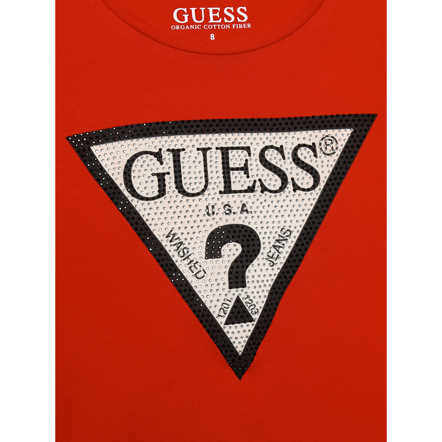 Guess T-Shirt J2YI51 K6YW1 Červená Regular Fit - Pepit.cz