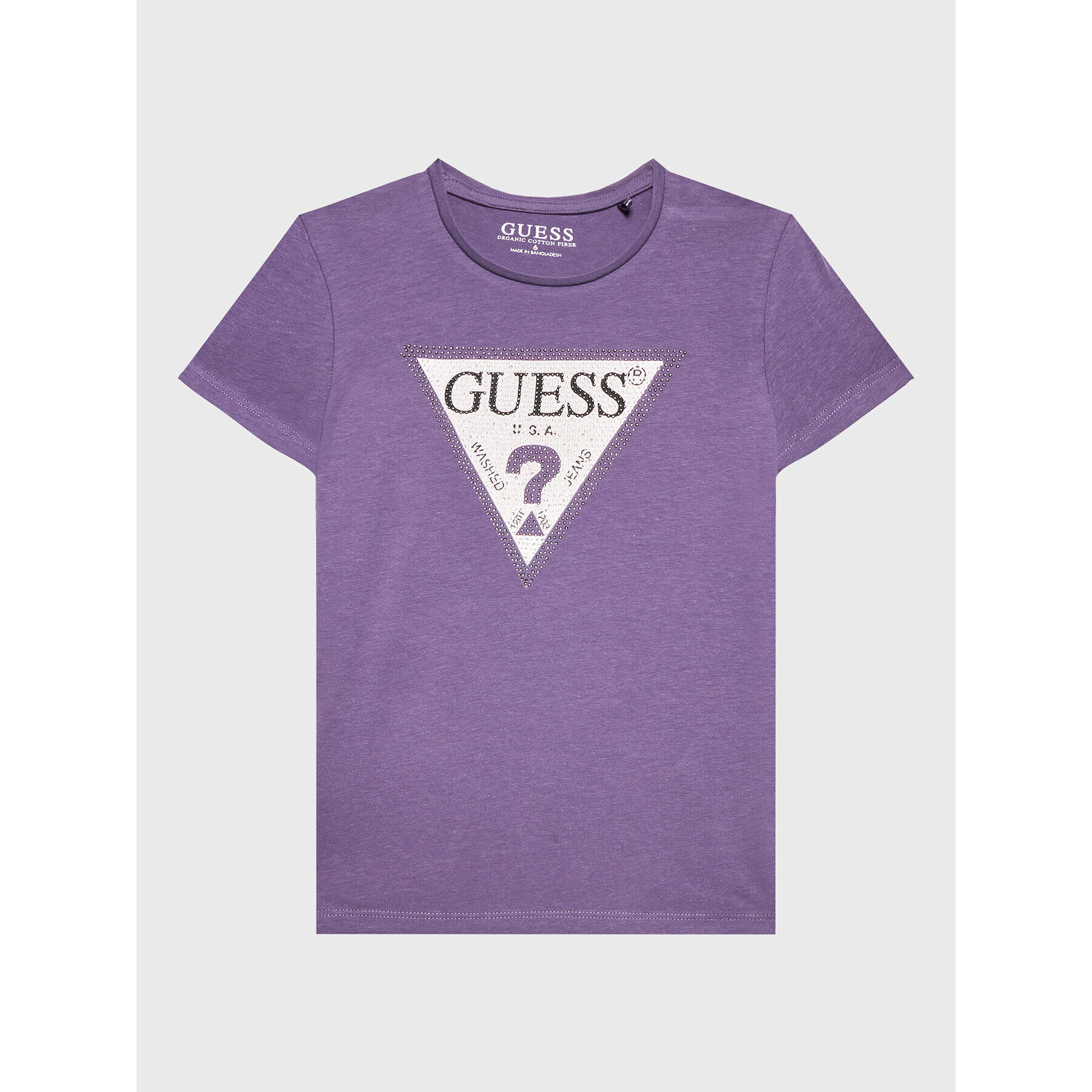 Guess T-Shirt J2YI51 K6YW1 Fialová Regular Fit - Pepit.cz