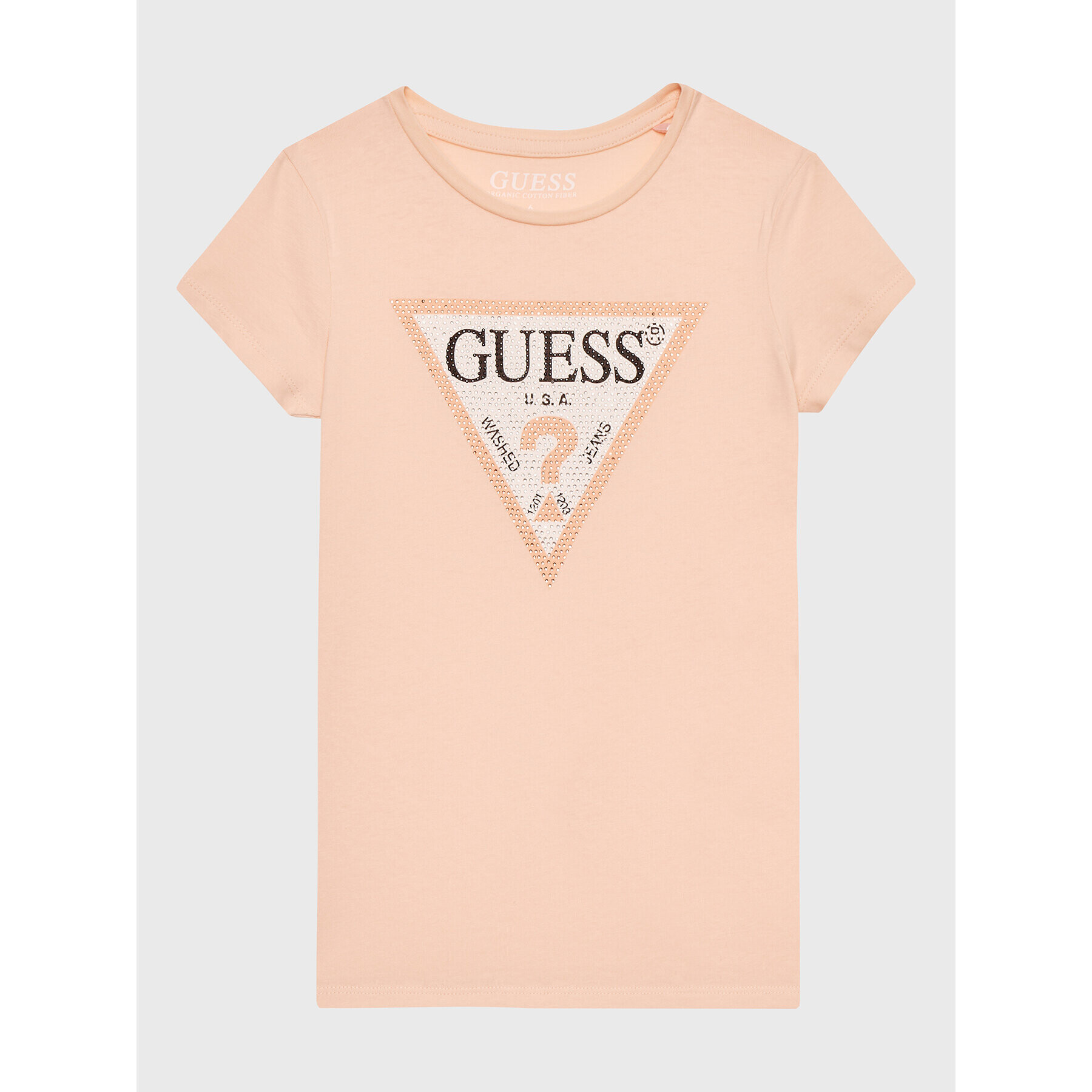 Guess T-Shirt J2YI51 K6YW1 Růžová Regular Fit - Pepit.cz