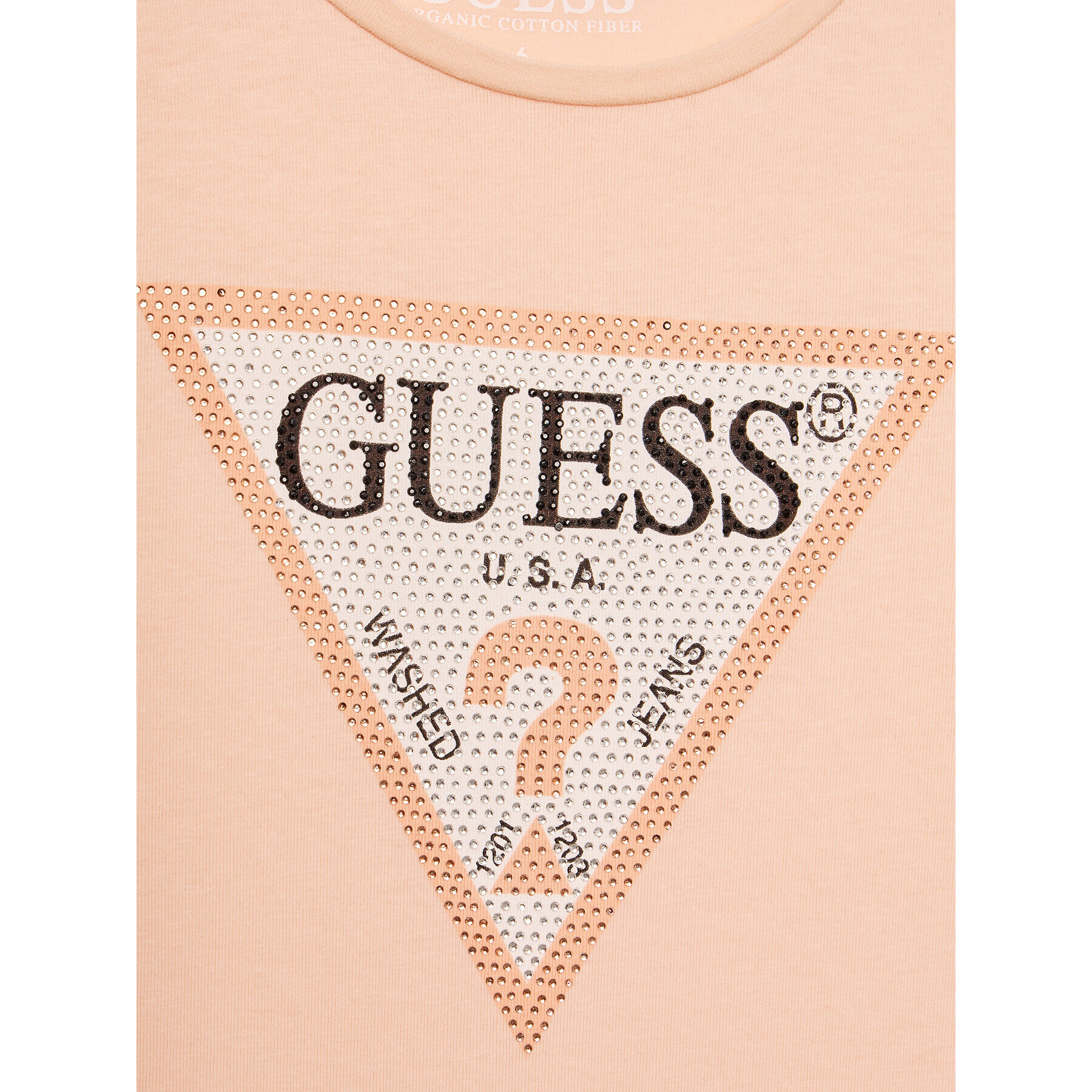 Guess T-Shirt J2YI51 K6YW1 Růžová Regular Fit - Pepit.cz