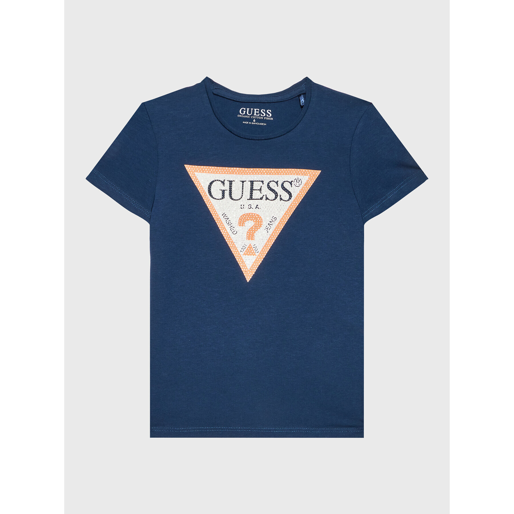 Guess T-Shirt J2YI51 K6YW1 Tmavomodrá Regular Fit - Pepit.cz