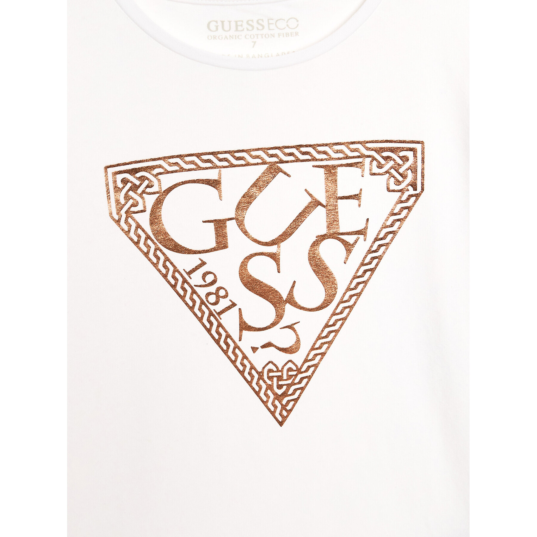 Guess T-Shirt J3GI09 K6YW1 Bílá Regular Fit - Pepit.cz