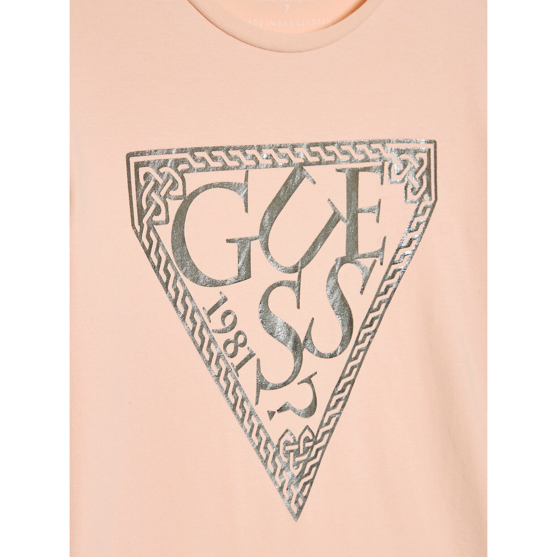 Guess T-Shirt J3GI09 K6YW1 Růžová Regular Fit - Pepit.cz