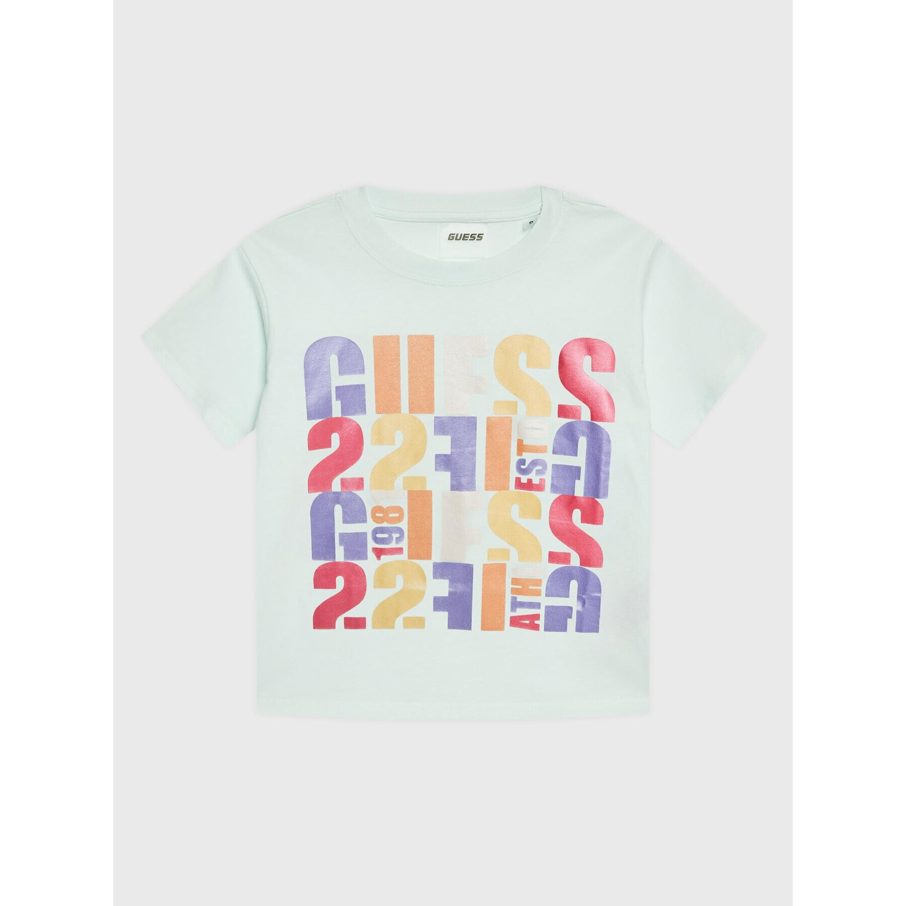 Guess T-Shirt J3GI32 I3Z14 Zelená Boxy Fit - Pepit.cz