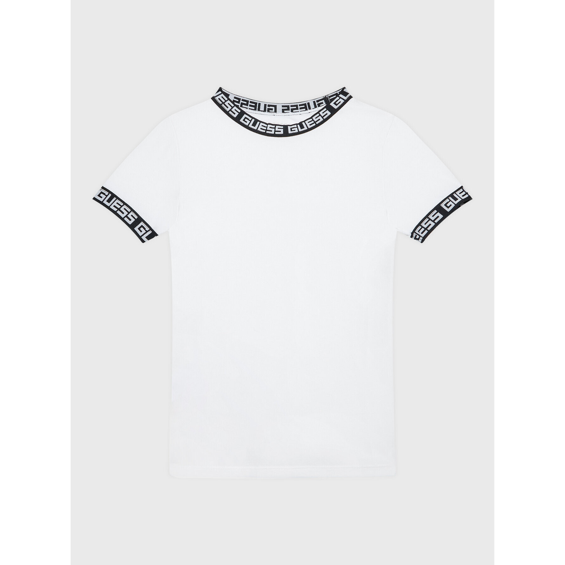 Guess T-Shirt J3RI03 K6YW1 Bílá Regular Fit - Pepit.cz