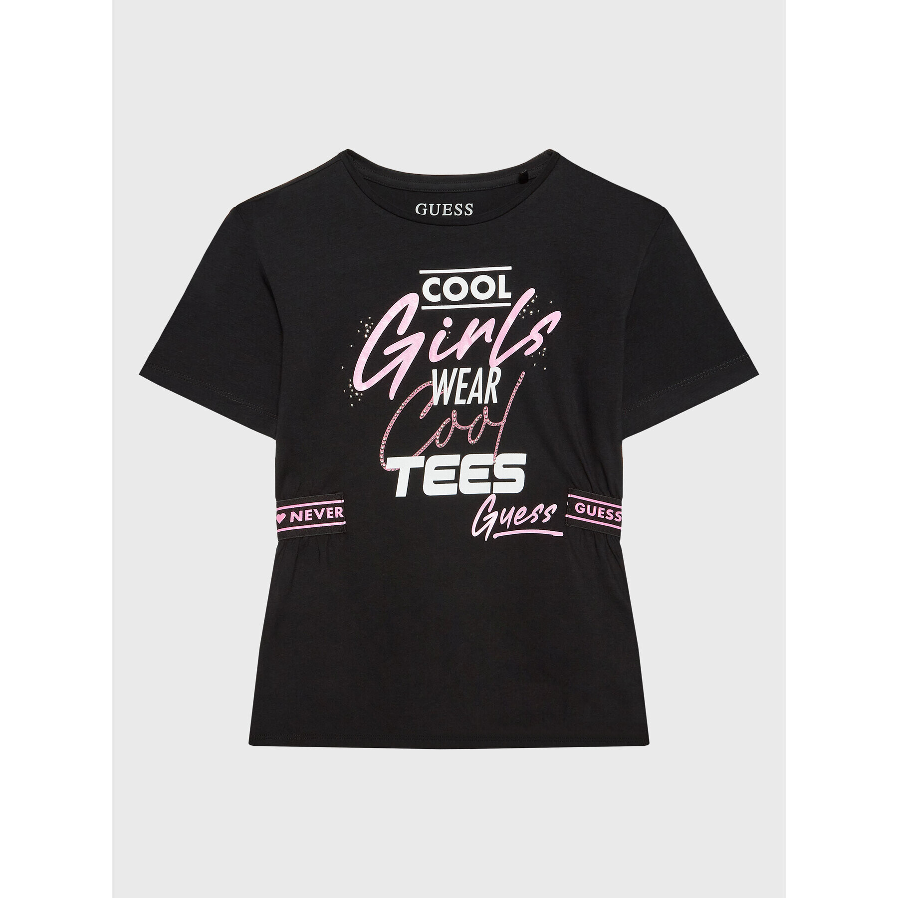 Guess T-Shirt J3RI09 K6YW3 Černá Regular Fit - Pepit.cz