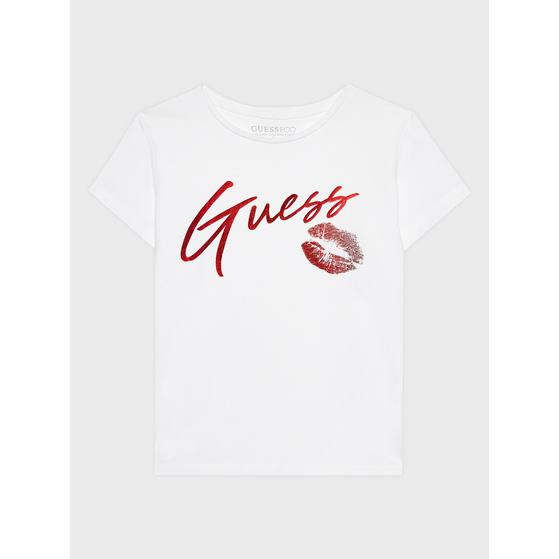 Guess T-Shirt J3RI16 K6YW1 Bílá Regular Fit - Pepit.cz