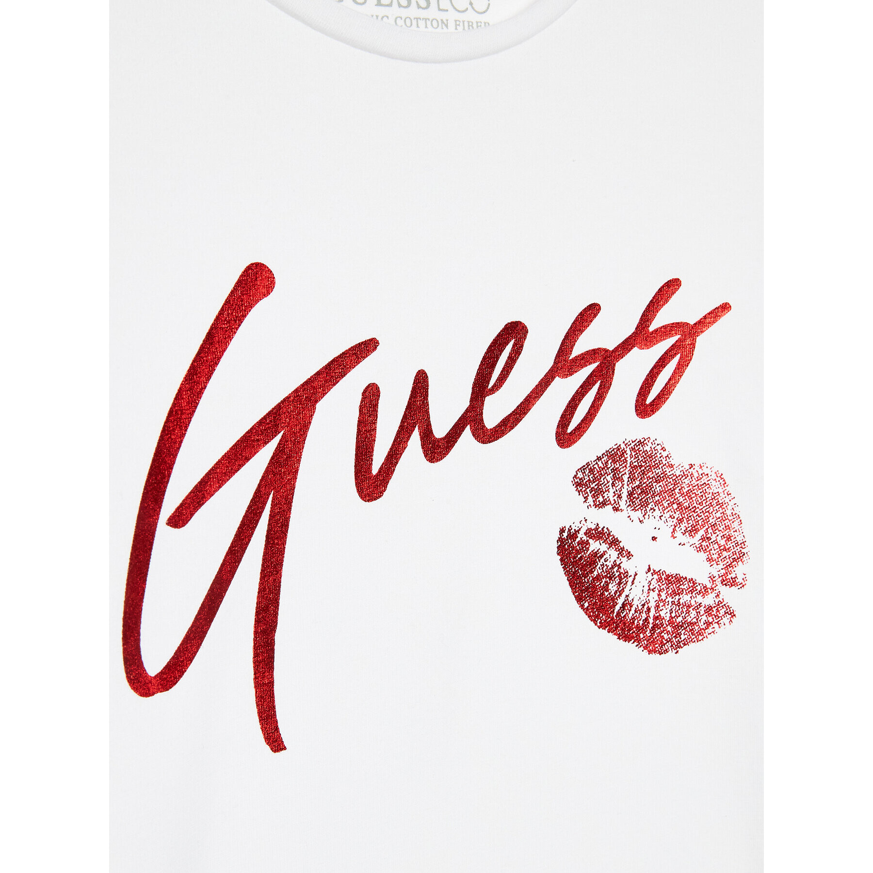 Guess T-Shirt J3RI16 K6YW1 Bílá Regular Fit - Pepit.cz