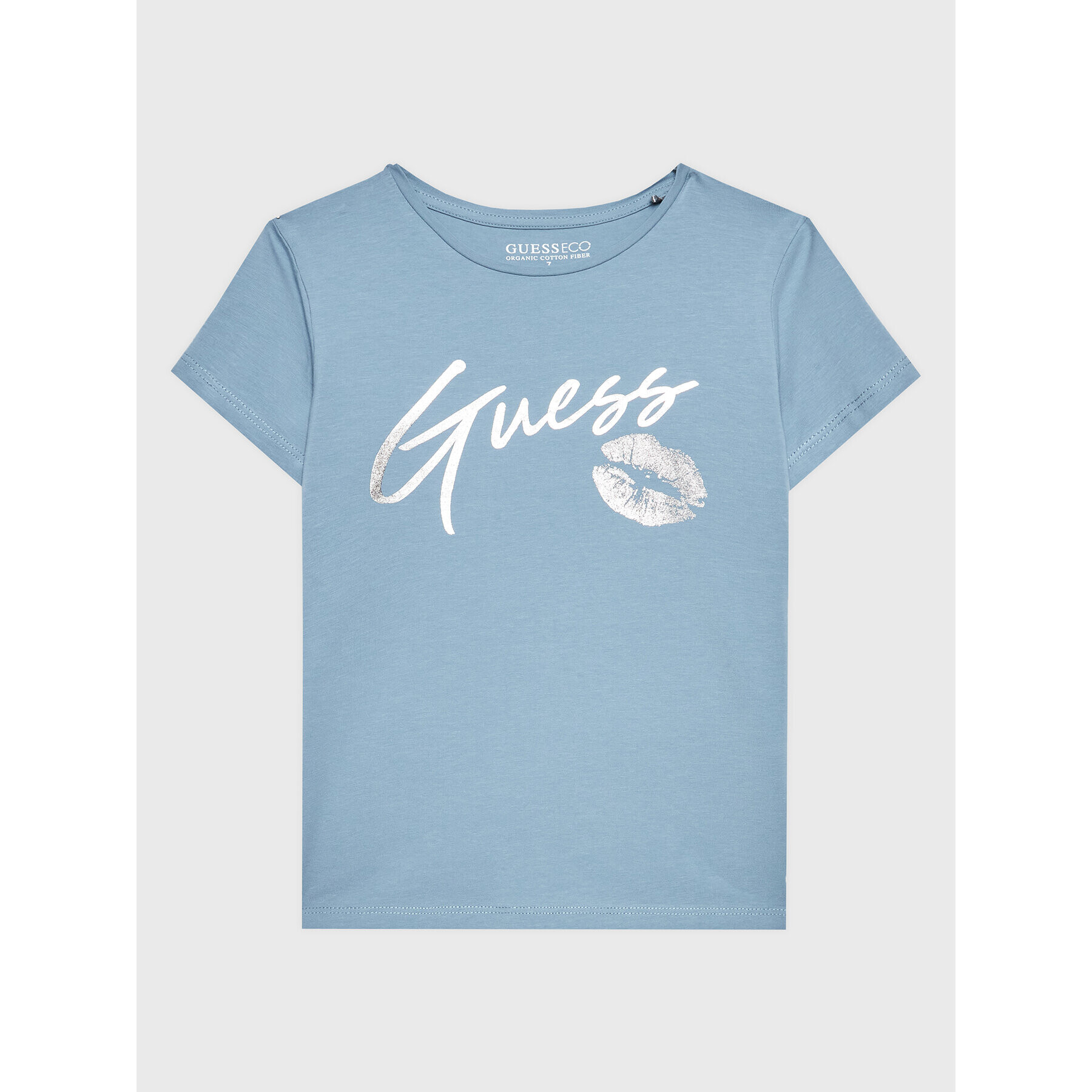 Guess T-Shirt J3RI16 K6YW1 Modrá Regular Fit - Pepit.cz