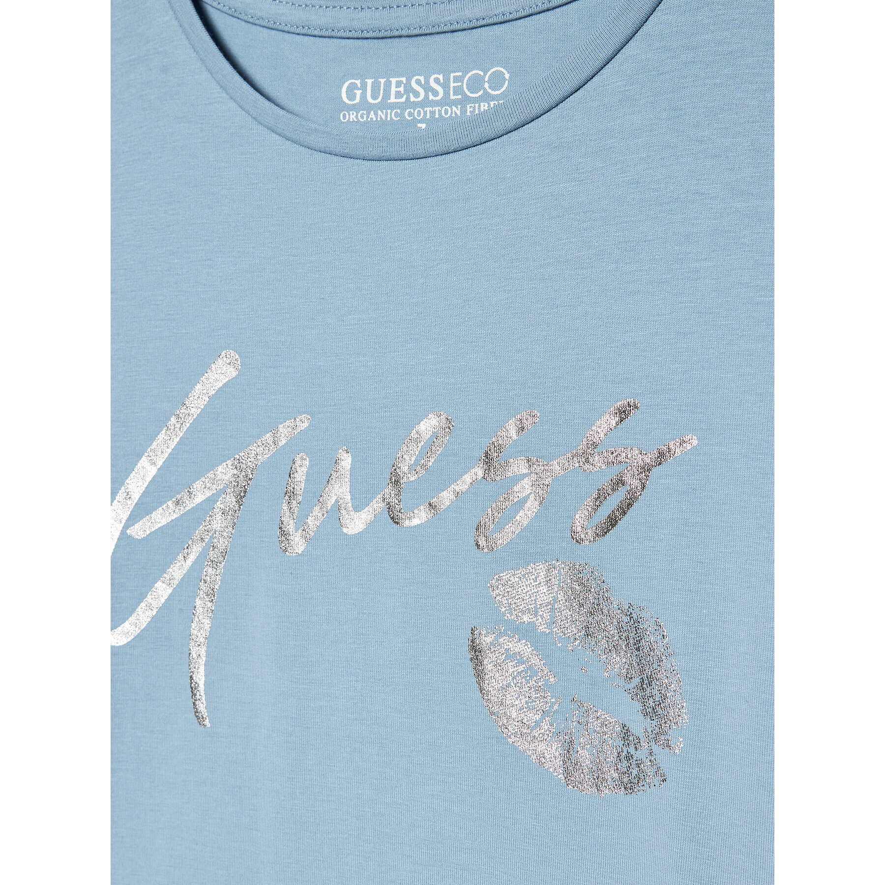 Guess T-Shirt J3RI16 K6YW1 Modrá Regular Fit - Pepit.cz