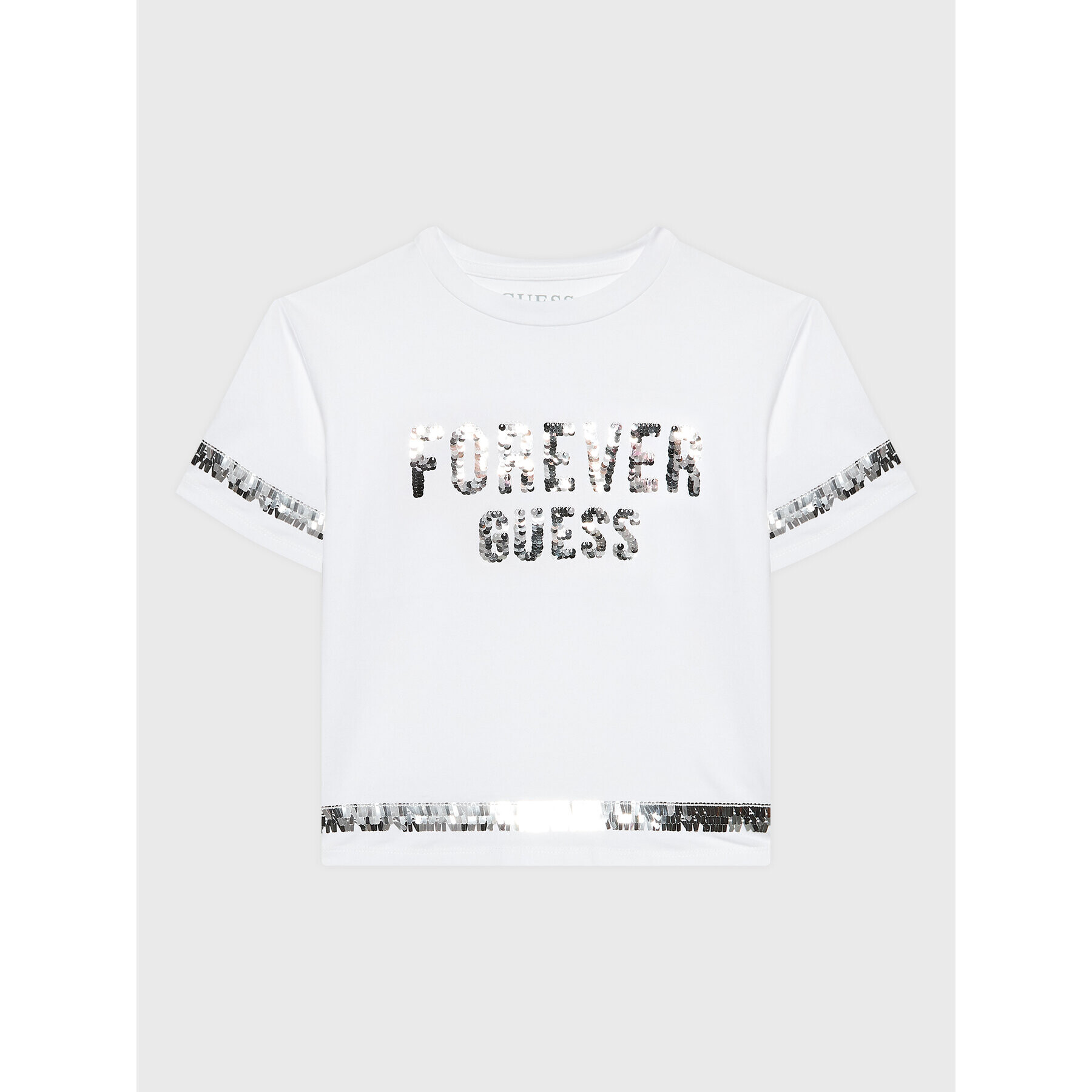 Guess T-Shirt J3RI19 K6YW1 Bílá Regular Fit - Pepit.cz