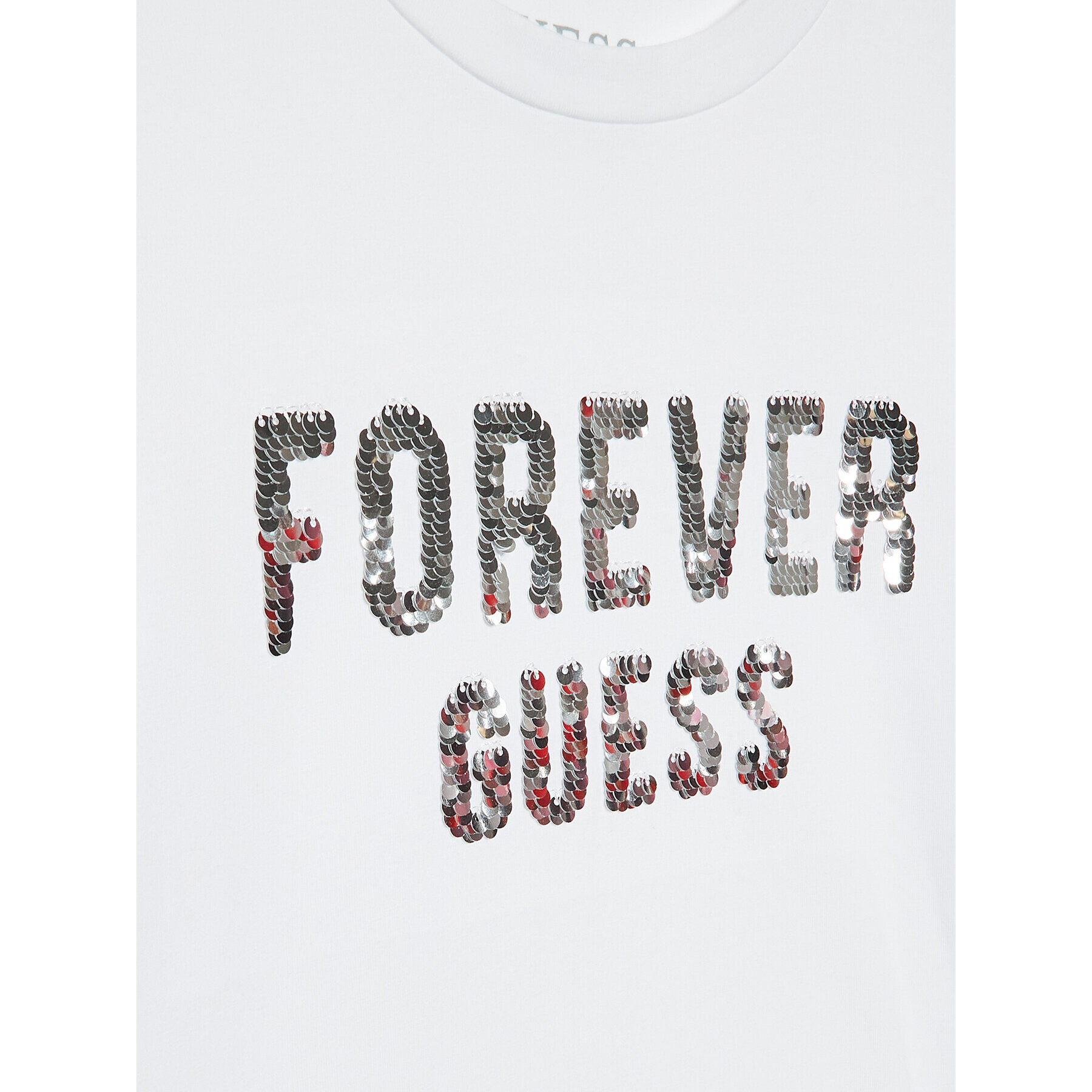 Guess T-Shirt J3RI19 K6YW1 Bílá Regular Fit - Pepit.cz