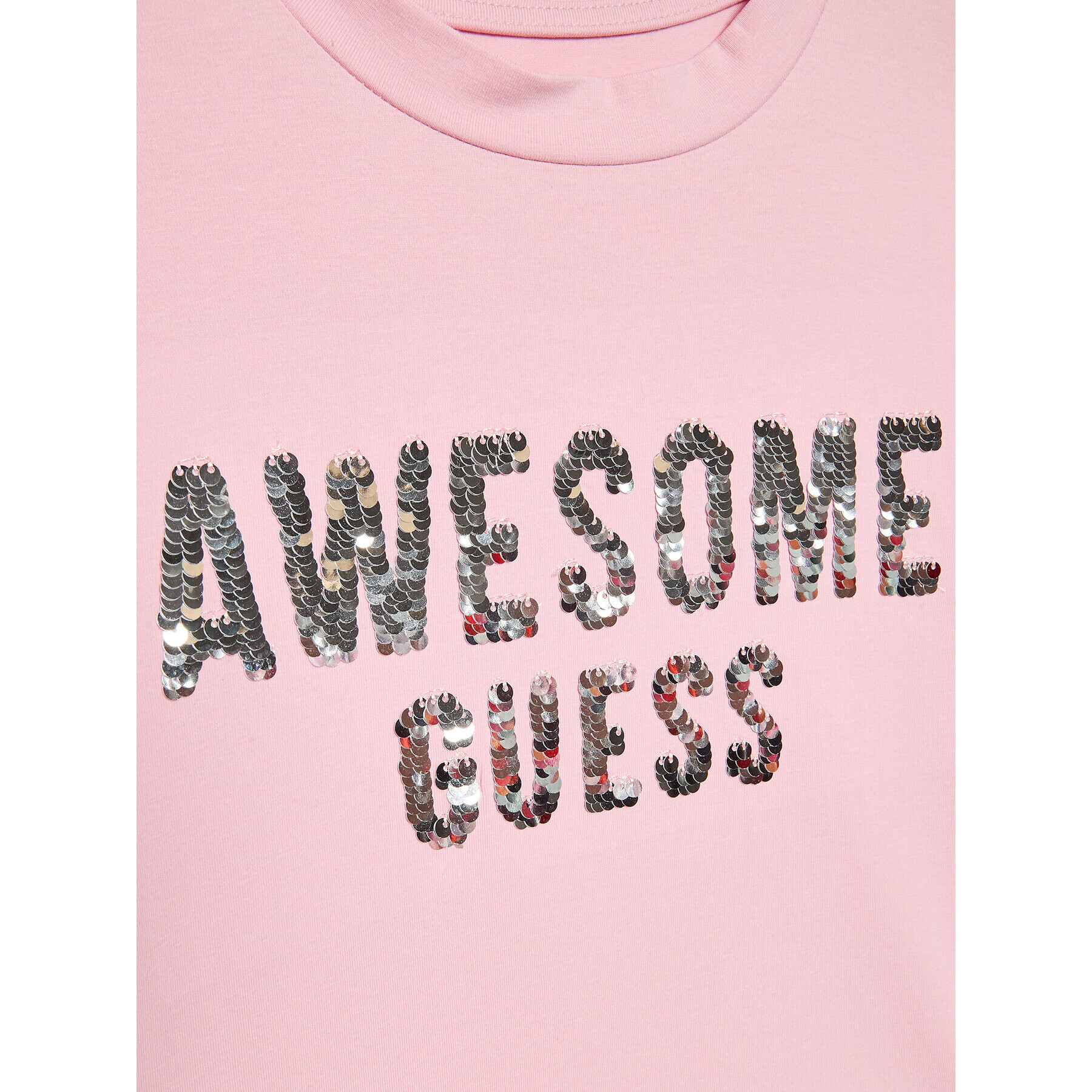 Guess T-Shirt J3RI19 K6YW1 Růžová Regular Fit - Pepit.cz