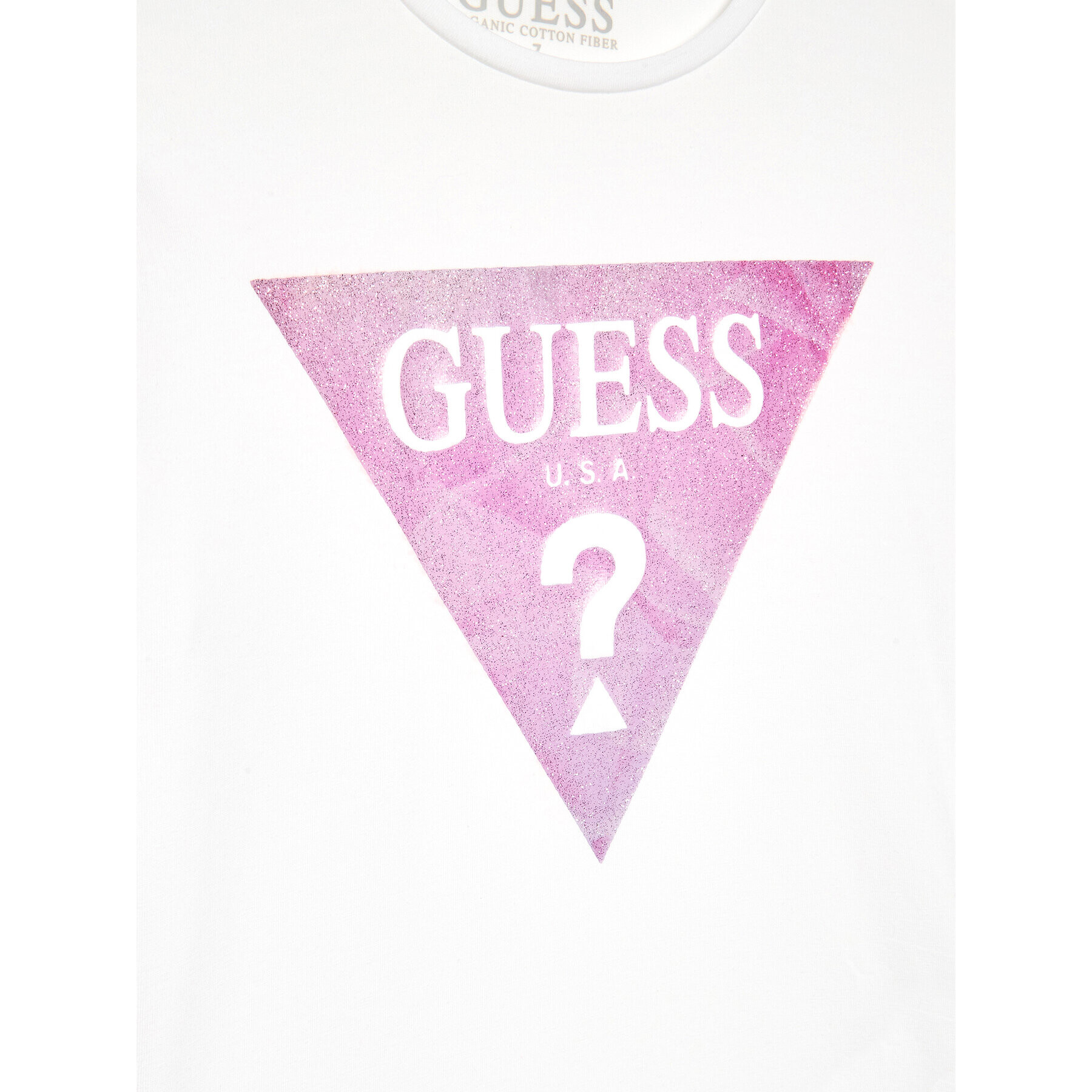 Guess T-Shirt J3RI32 K6YW1 Bílá Regular Fit - Pepit.cz