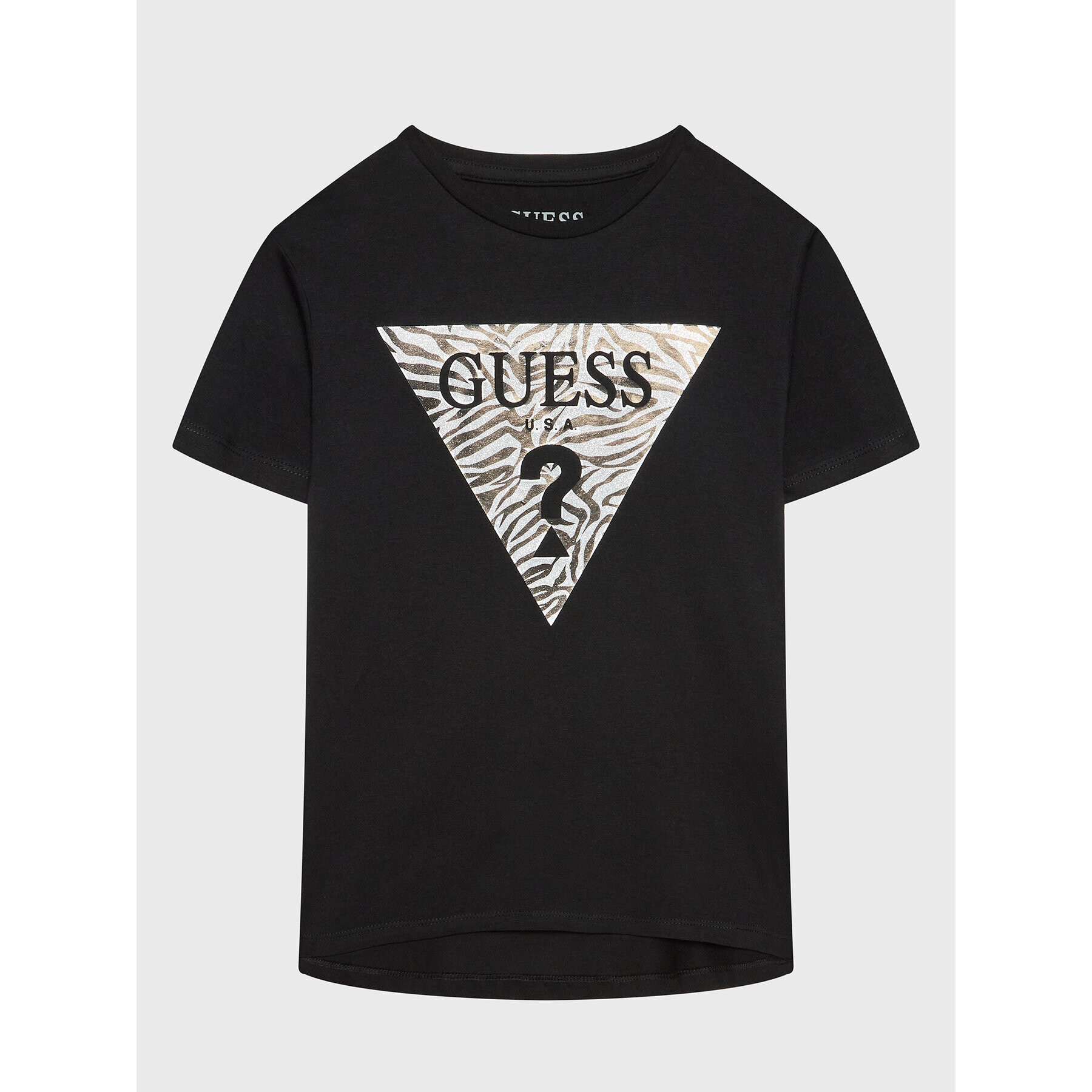 Guess T-Shirt J3RI32 K6YW1 Černá Regular Fit - Pepit.cz