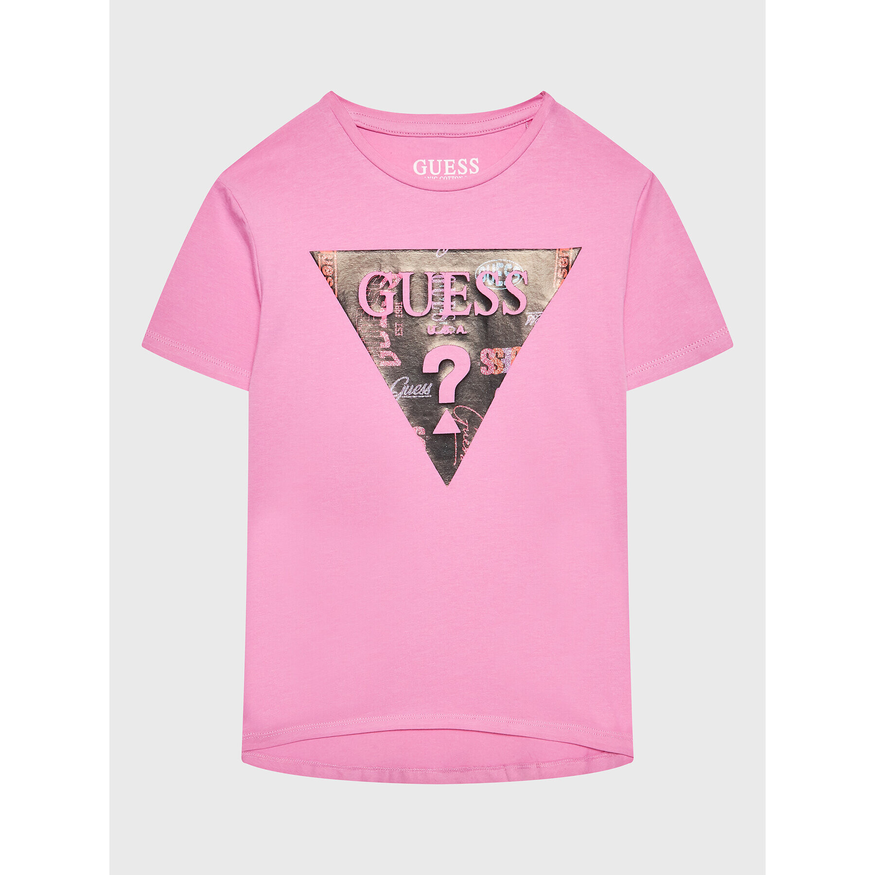 Guess T-Shirt J3RI32 K6YW1 Růžová Regular Fit - Pepit.cz