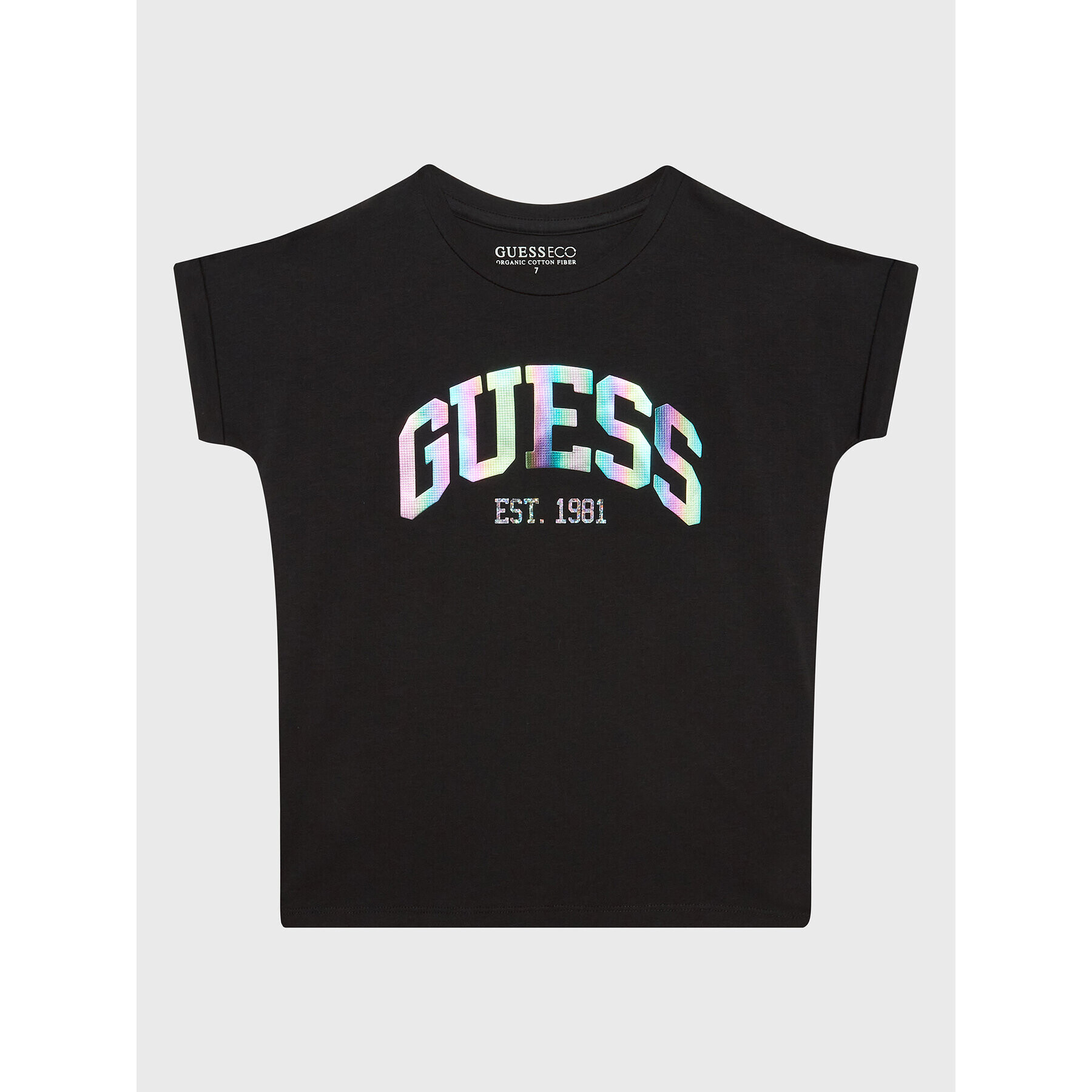 Guess T-Shirt J3RI33 K6YW1 Černá Regular Fit - Pepit.cz