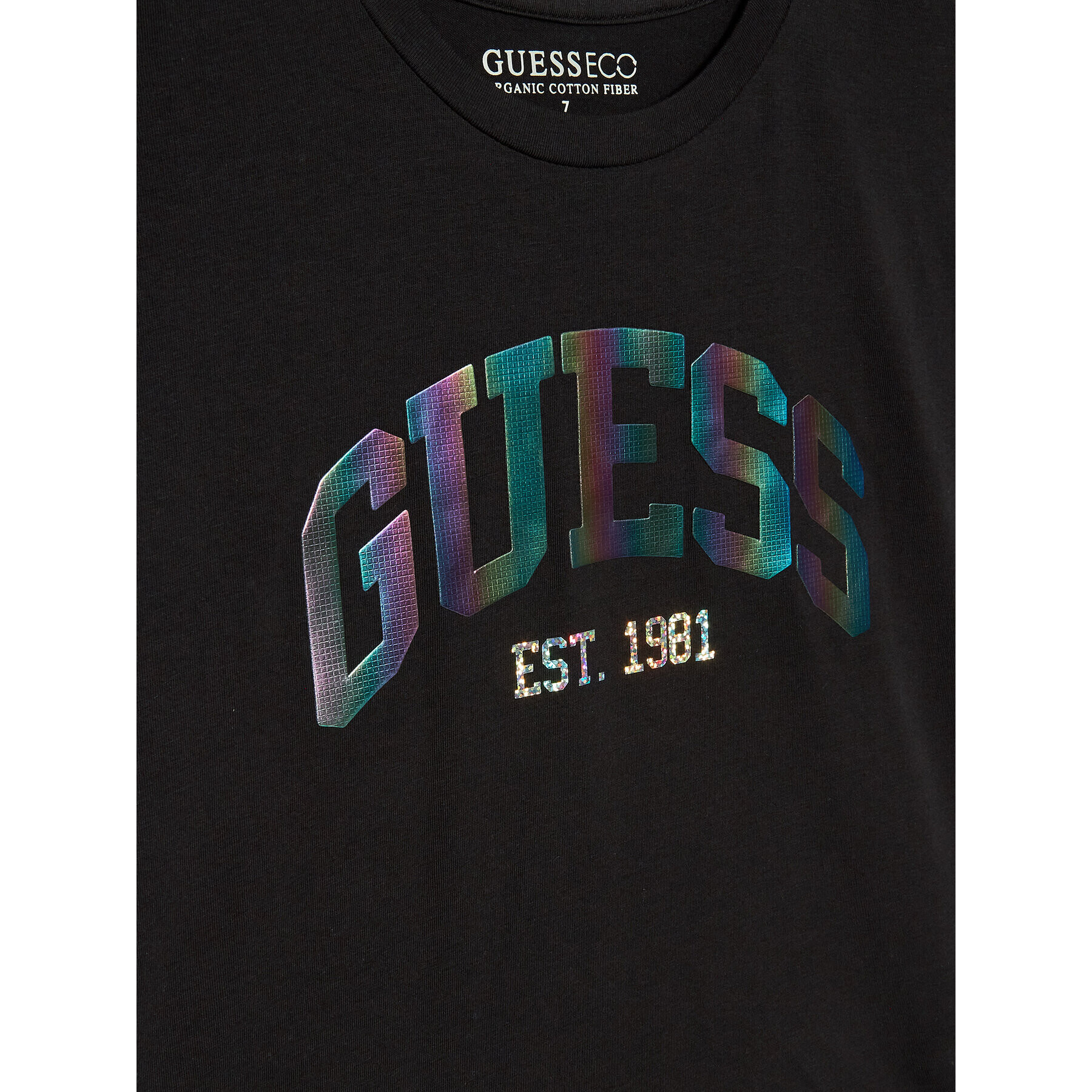 Guess T-Shirt J3RI33 K6YW1 Černá Regular Fit - Pepit.cz