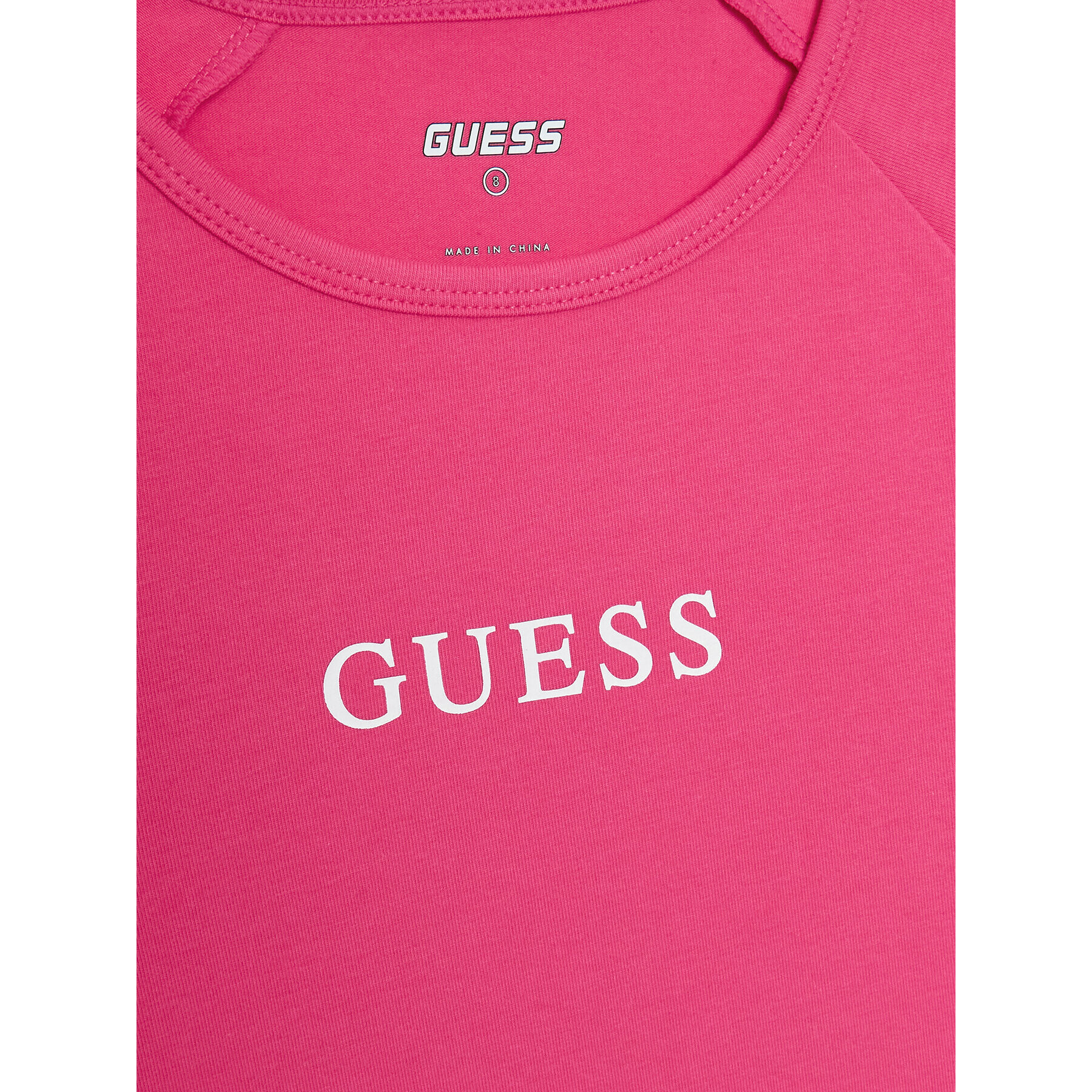 Guess T-Shirt J3RI34 KABR0 Růžová Regular Fit - Pepit.cz