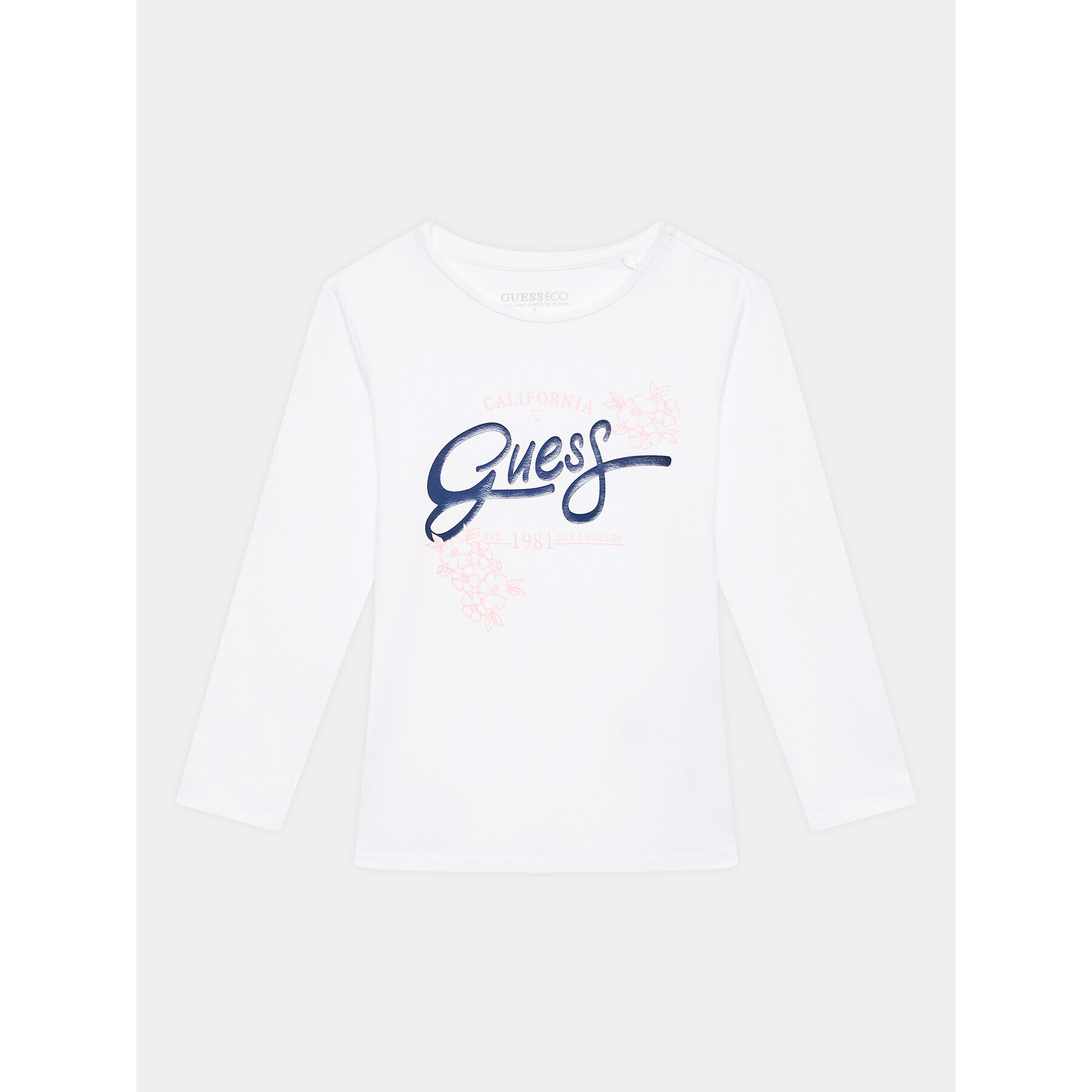 Guess T-Shirt J3YI25 K6YW4 Bílá Regular Fit - Pepit.cz