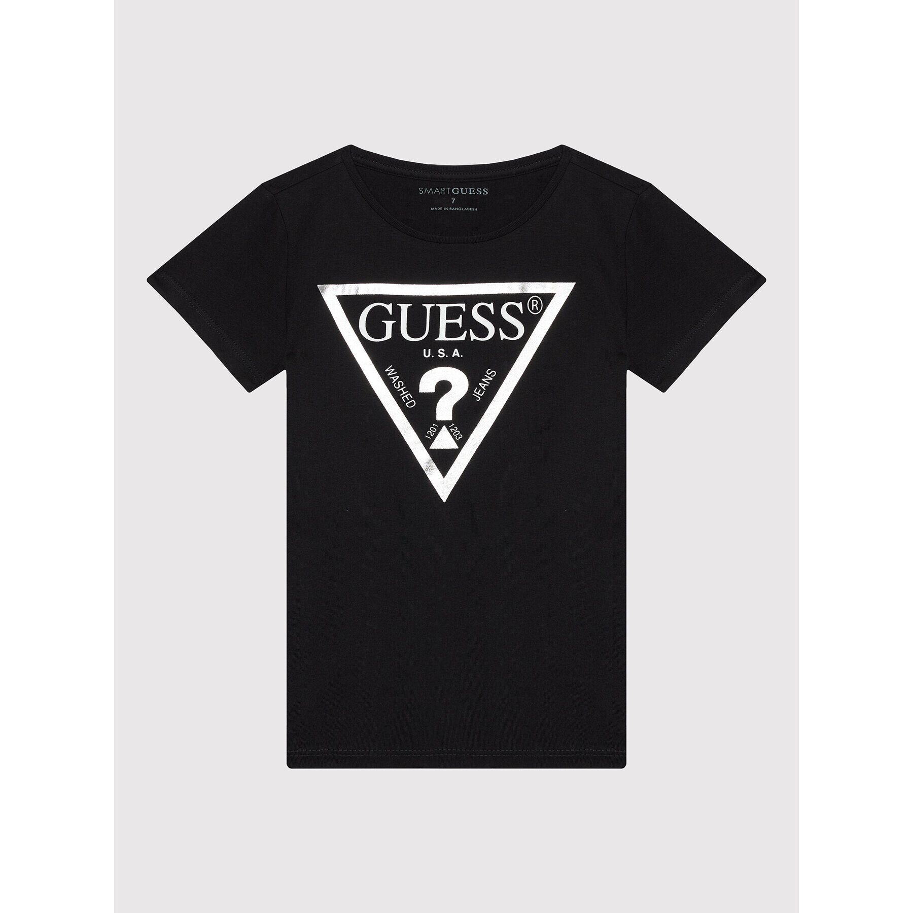 Guess T-Shirt J73I56 K8HM0 Černá Regular Fit - Pepit.cz