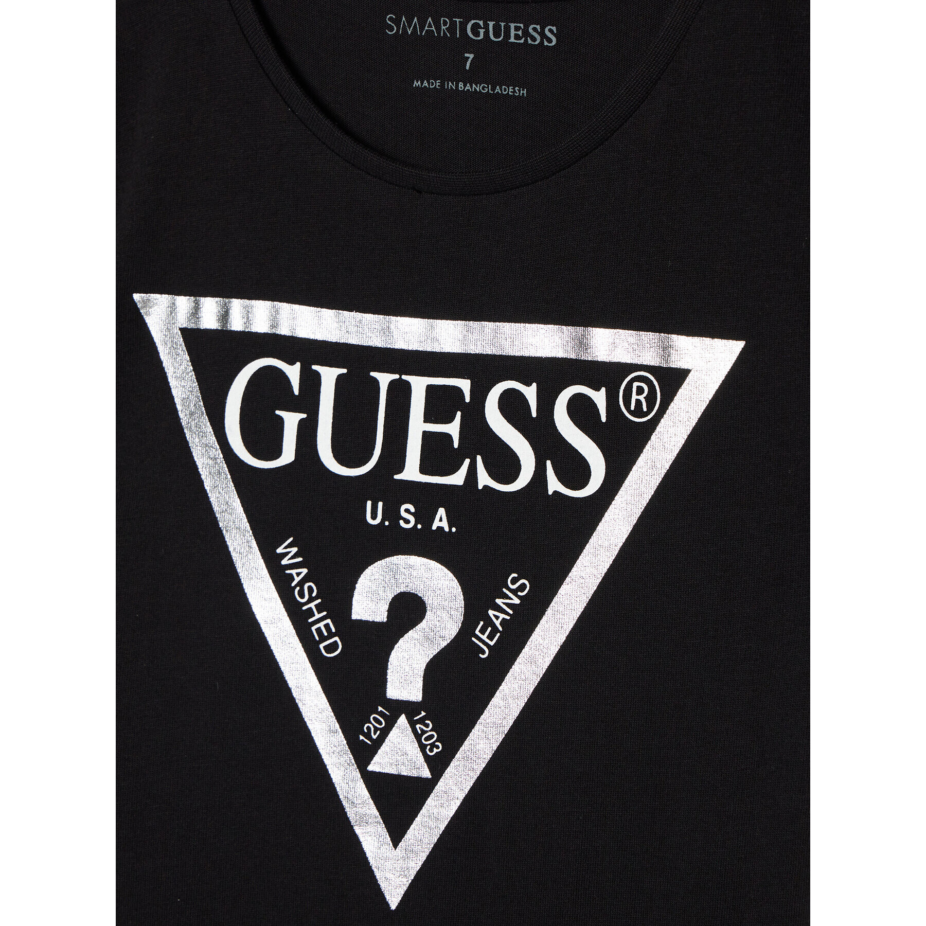 Guess T-Shirt J73I56 K8HM0 Černá Regular Fit - Pepit.cz