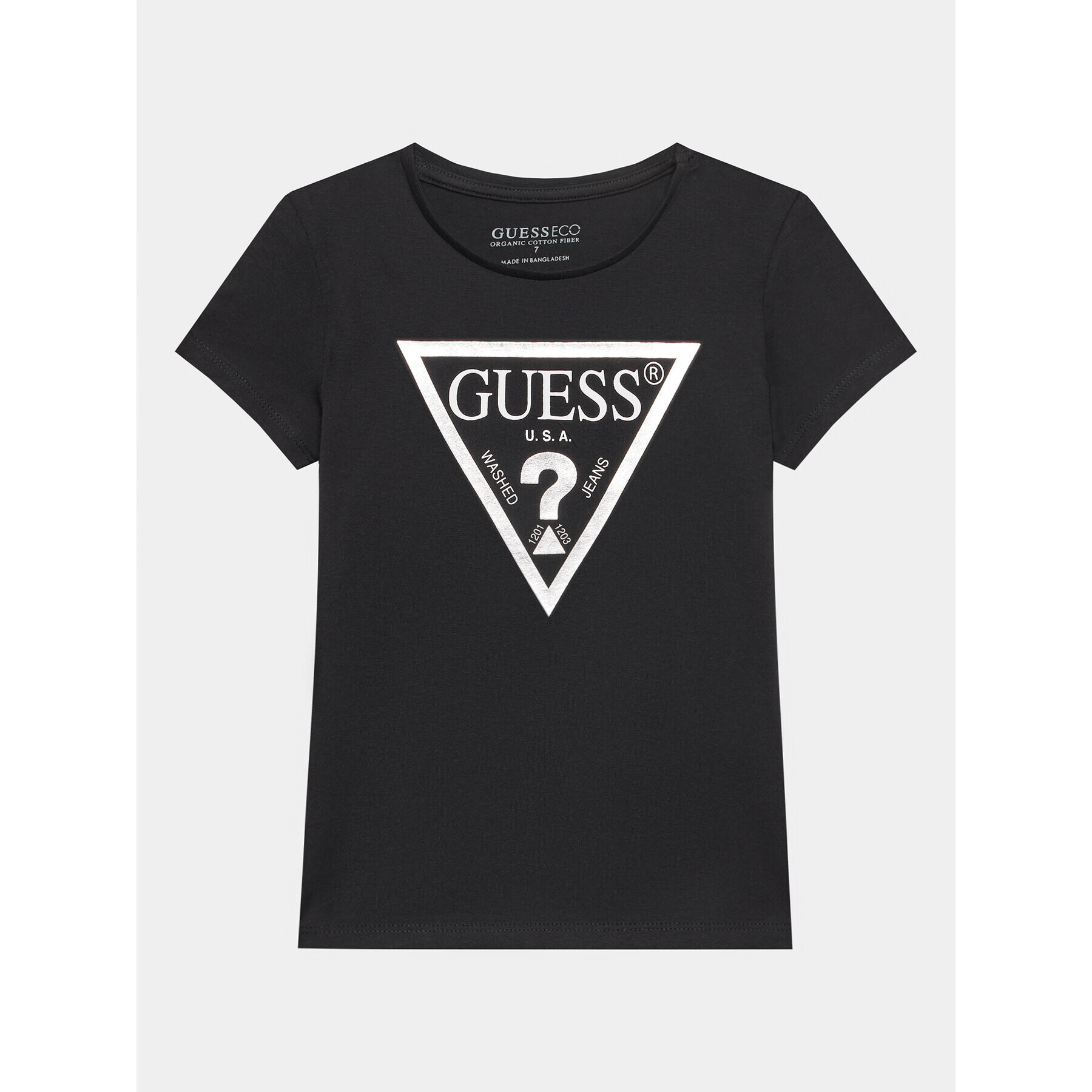 Guess T-Shirt J73I56 K8HM0 Černá Regular Fit - Pepit.cz