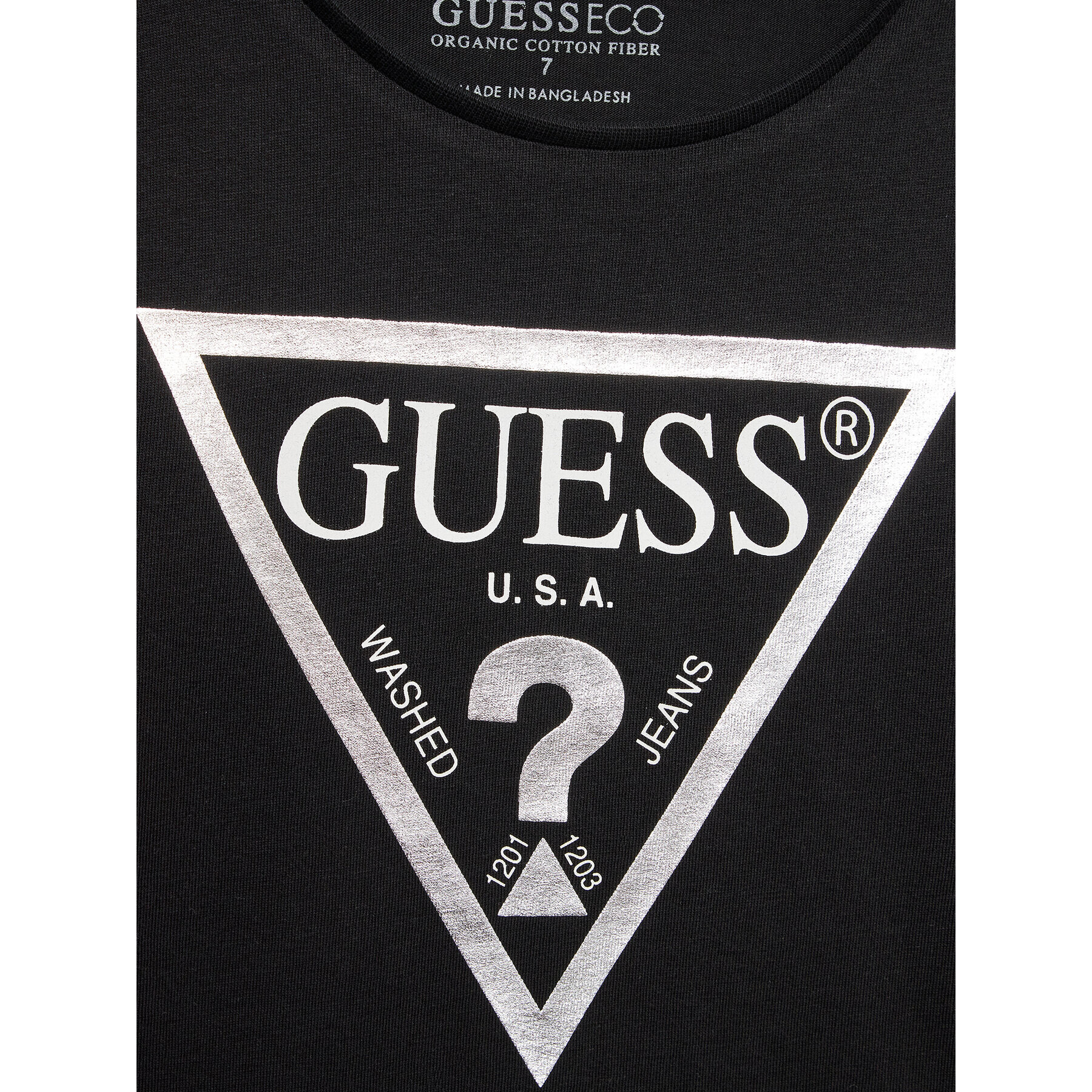 Guess T-Shirt J73I56 K8HM0 Černá Regular Fit - Pepit.cz