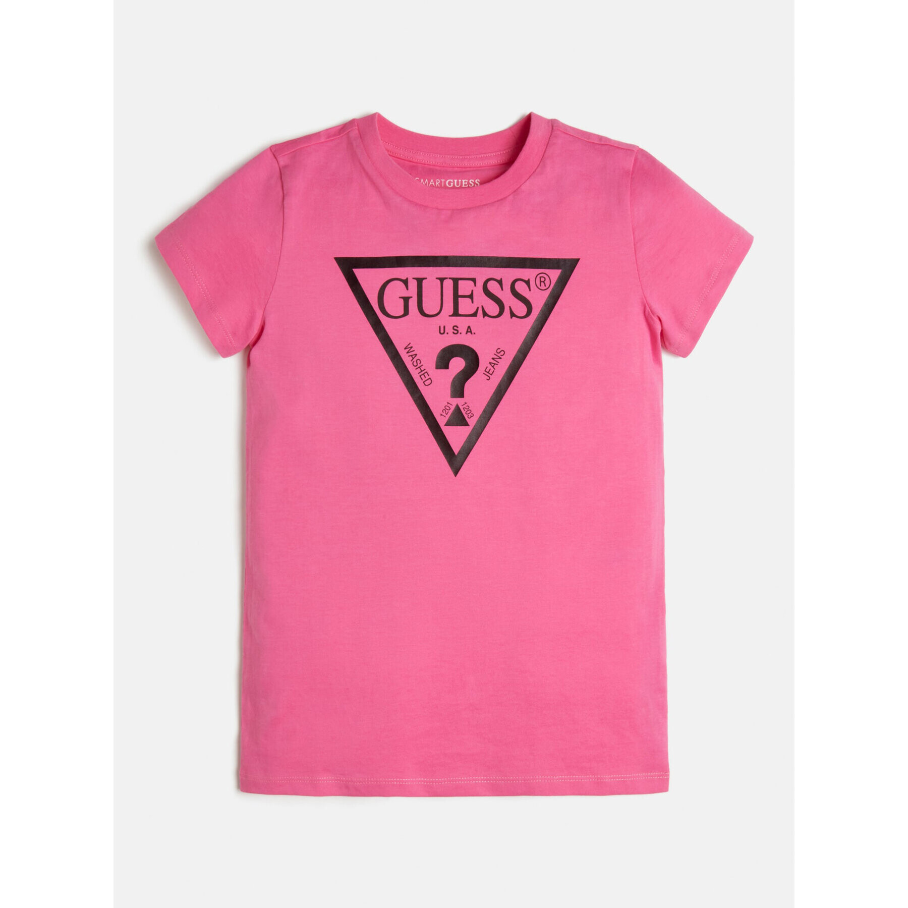 Guess T-Shirt J73I56 K8HM0 Růžová Regular Fit - Pepit.cz