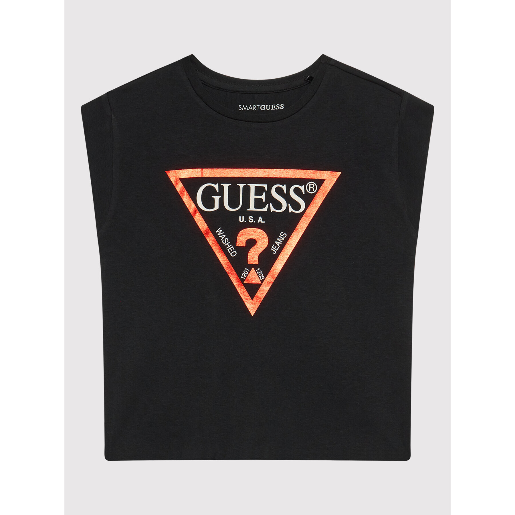 Guess T-Shirt J81I15 J1311 Černá Regular Fit - Pepit.cz