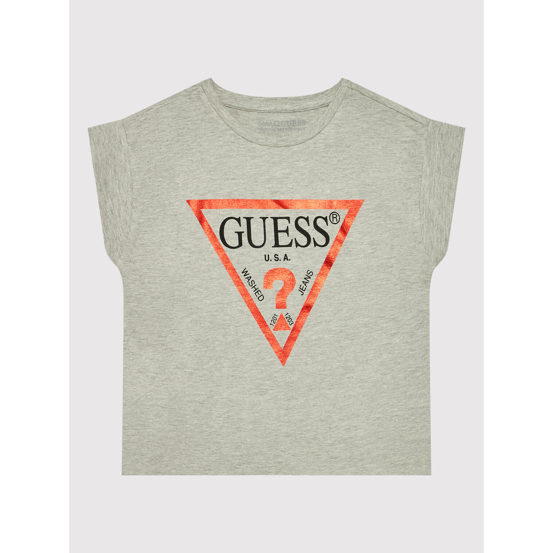 Guess T-Shirt J81I15 J1311 Šedá Regular Fit - Pepit.cz