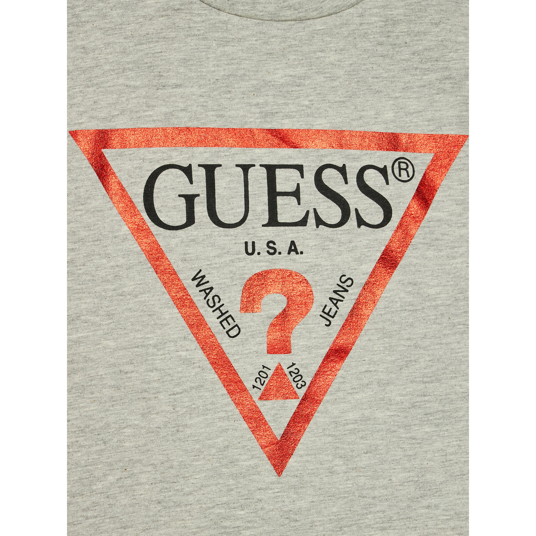 Guess T-Shirt J81I15 J1311 Šedá Regular Fit - Pepit.cz