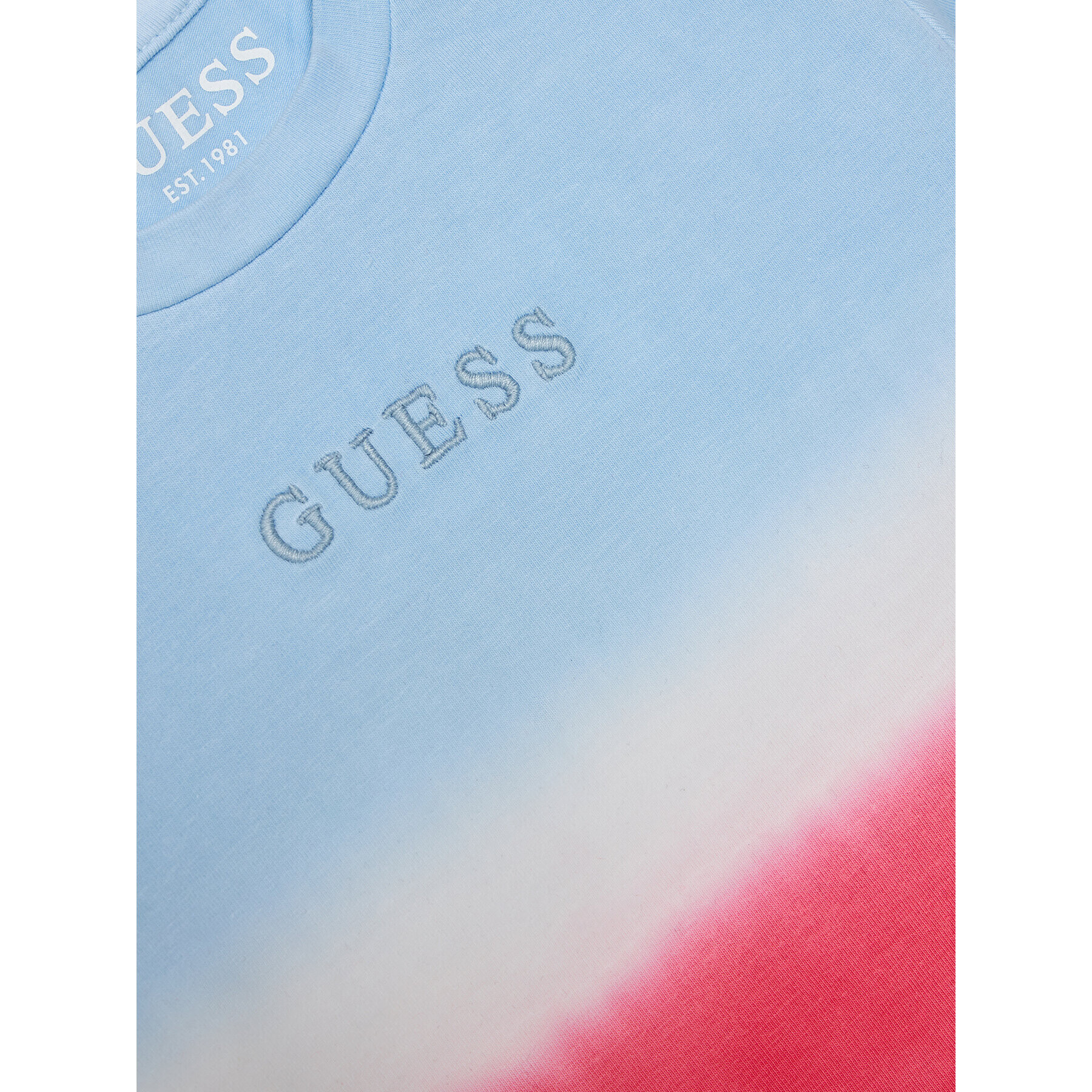 Guess T-Shirt K1GI04 K6YW1 Modrá Regular Fit - Pepit.cz