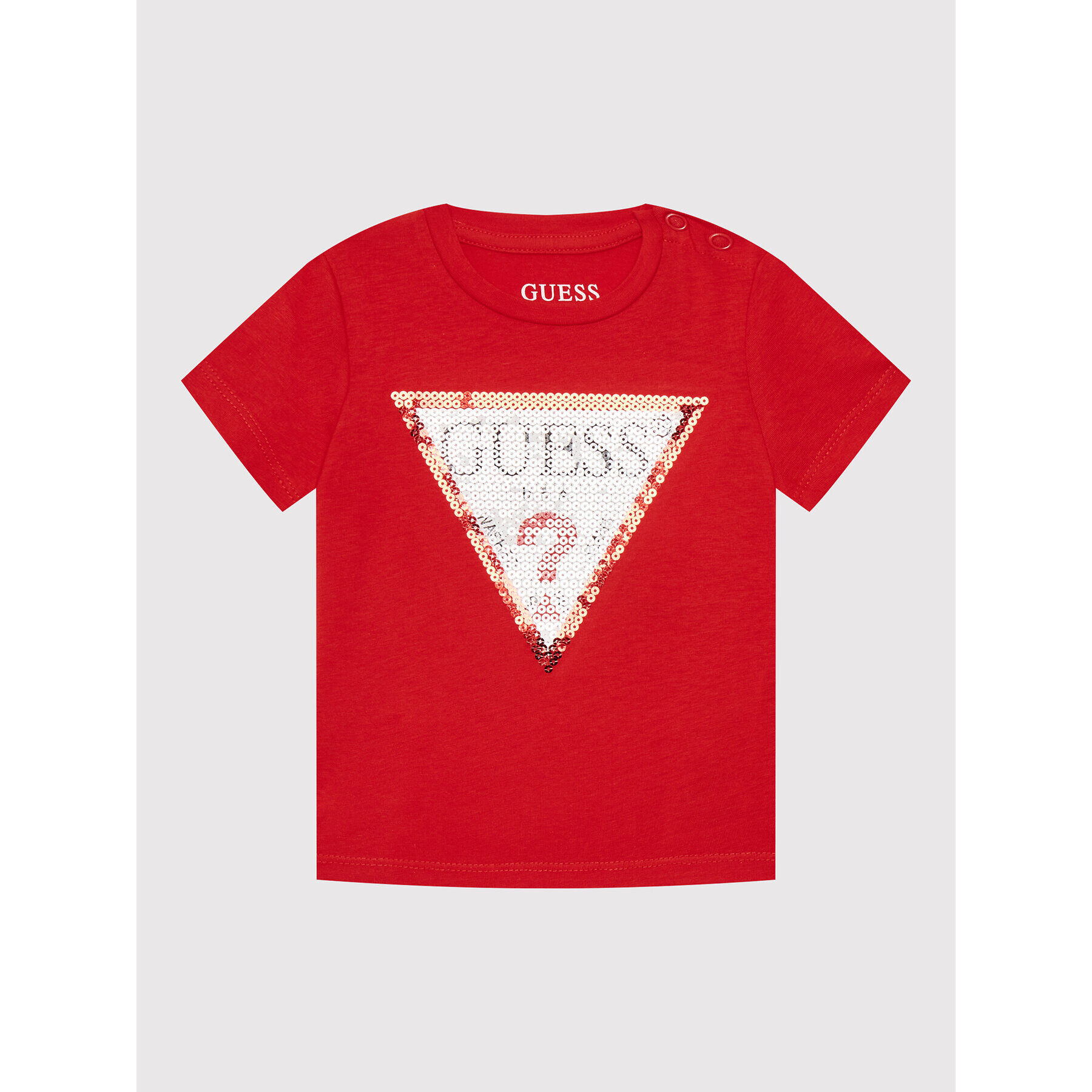 Guess T-Shirt K2BI22 K6YW1 Červená Regular Fit - Pepit.cz