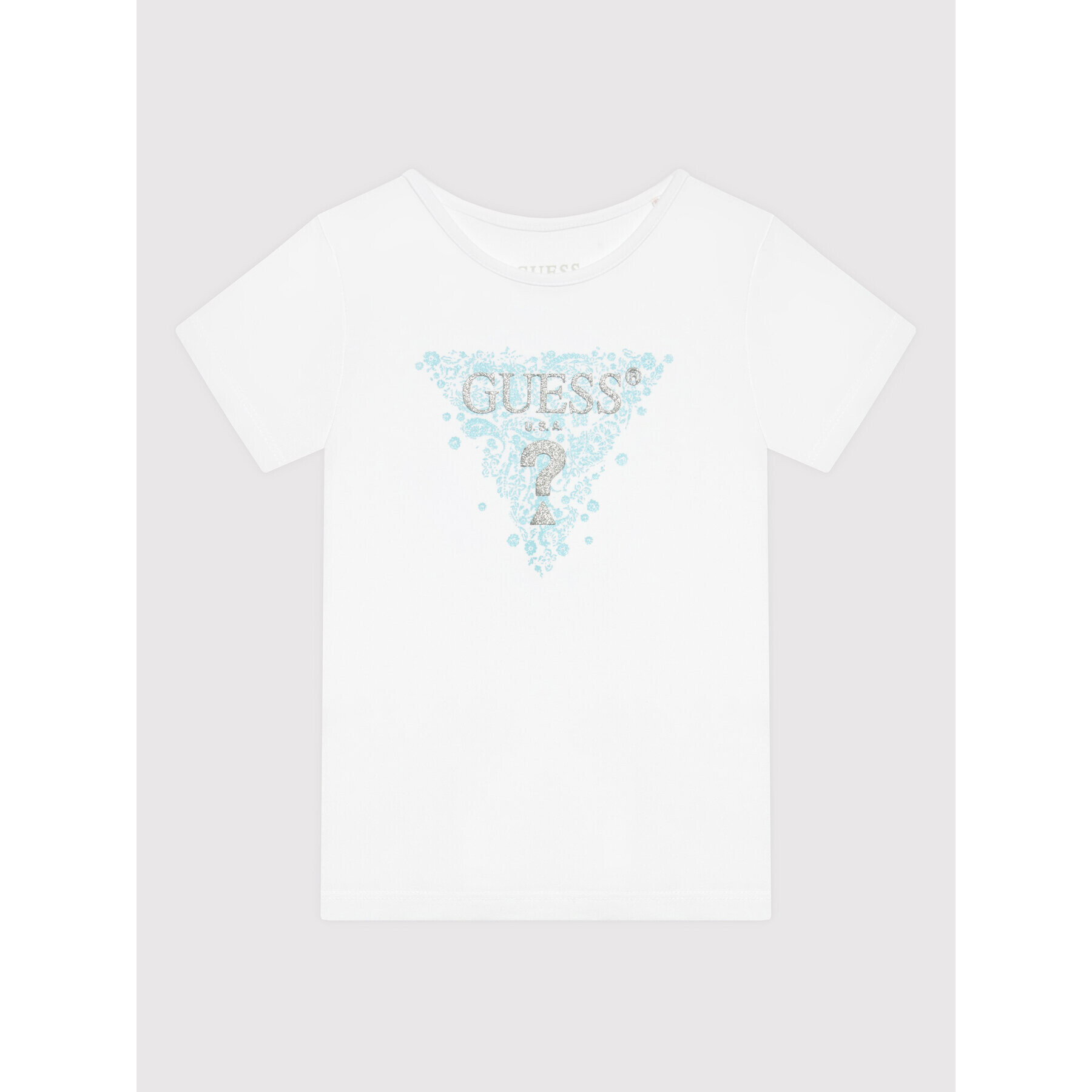 Guess T-Shirt K2GI00 K6YW1 Bílá Regular Fit - Pepit.cz