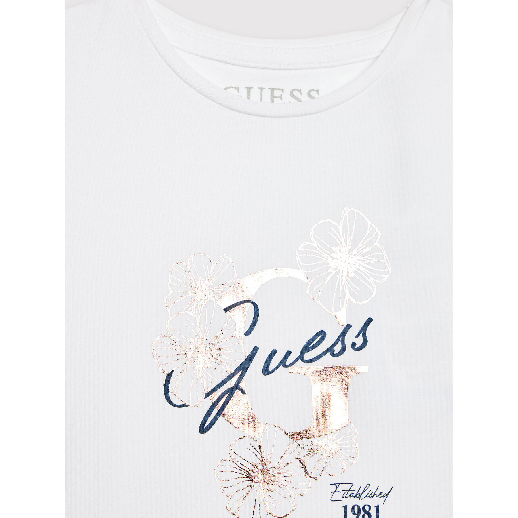 Guess T-Shirt K2GI01 K6YW1 Bílá Regular Fit - Pepit.cz