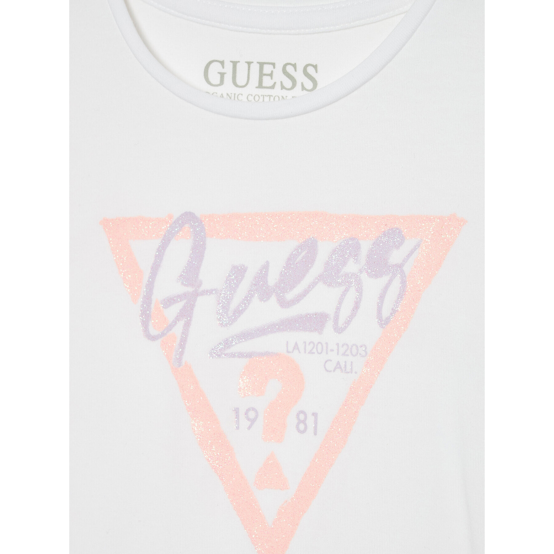 Guess T-Shirt K2GI07 K6YW1 Bílá Regular Fit - Pepit.cz