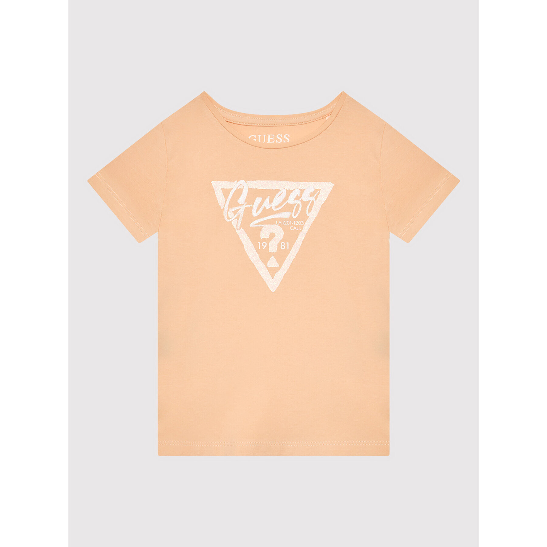 Guess T-Shirt K2GI07 K6YW1 Oranžová Regular Fit - Pepit.cz