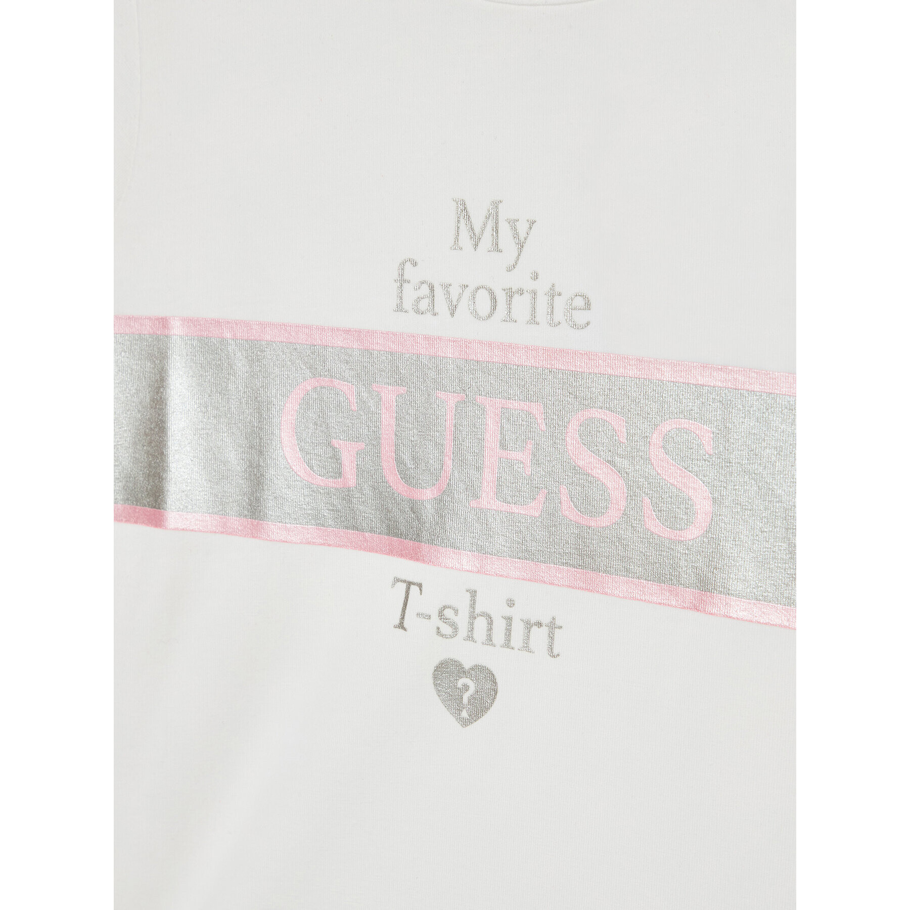 Guess T-Shirt K2RI17 K6YW1 Bílá Regular Fit - Pepit.cz