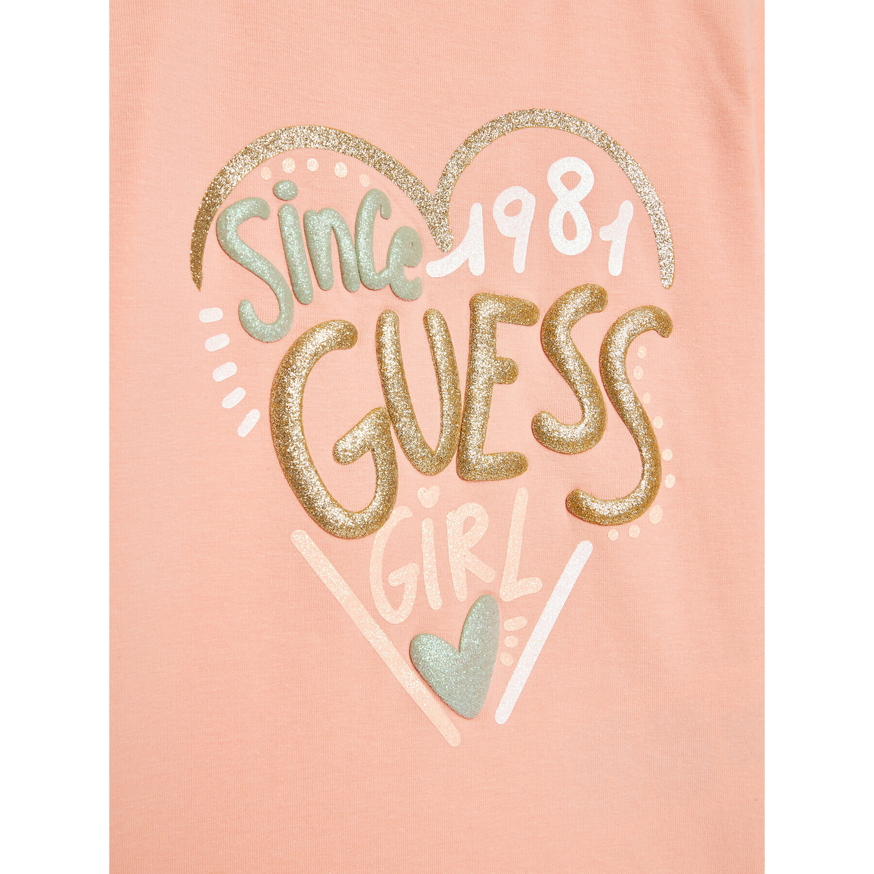 Guess T-Shirt K3GI08 K6YW1 Růžová Regular Fit - Pepit.cz