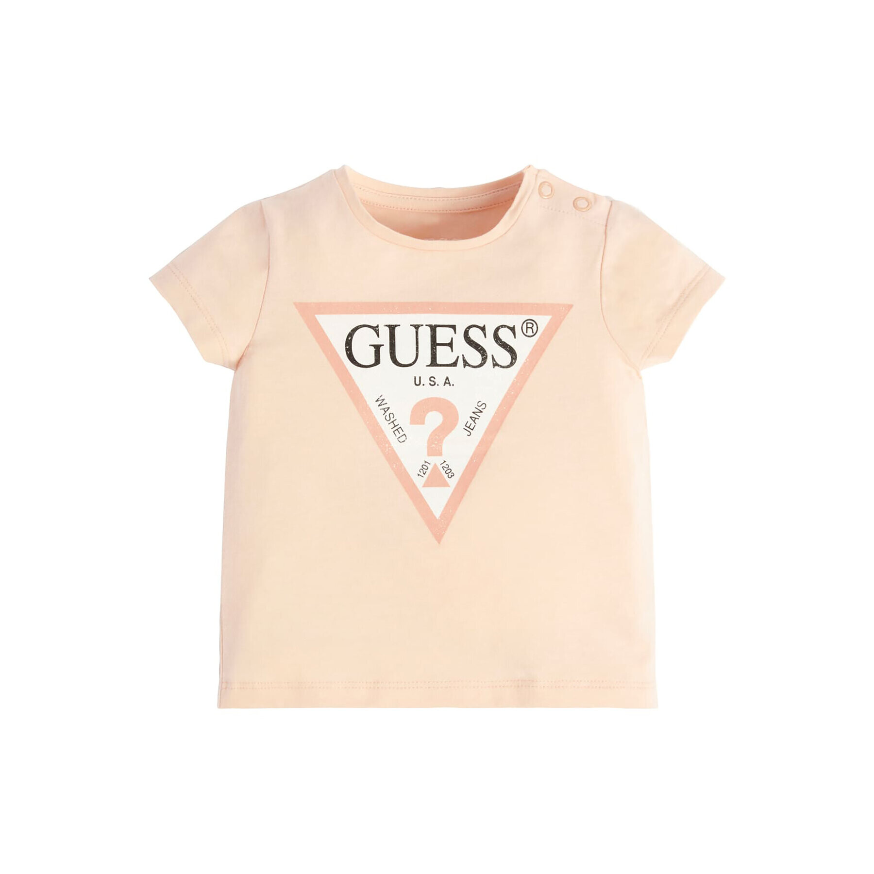 Guess T-Shirt K3GI27 K6YW1 Růžová Regular Fit - Pepit.cz