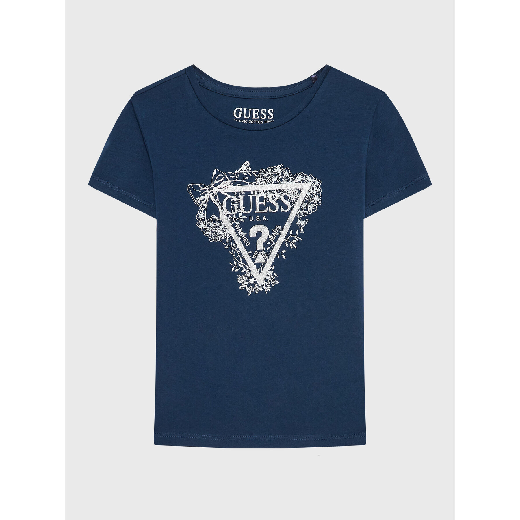 Guess T-Shirt K3RI17 K6YW1 Tmavomodrá Regular Fit - Pepit.cz