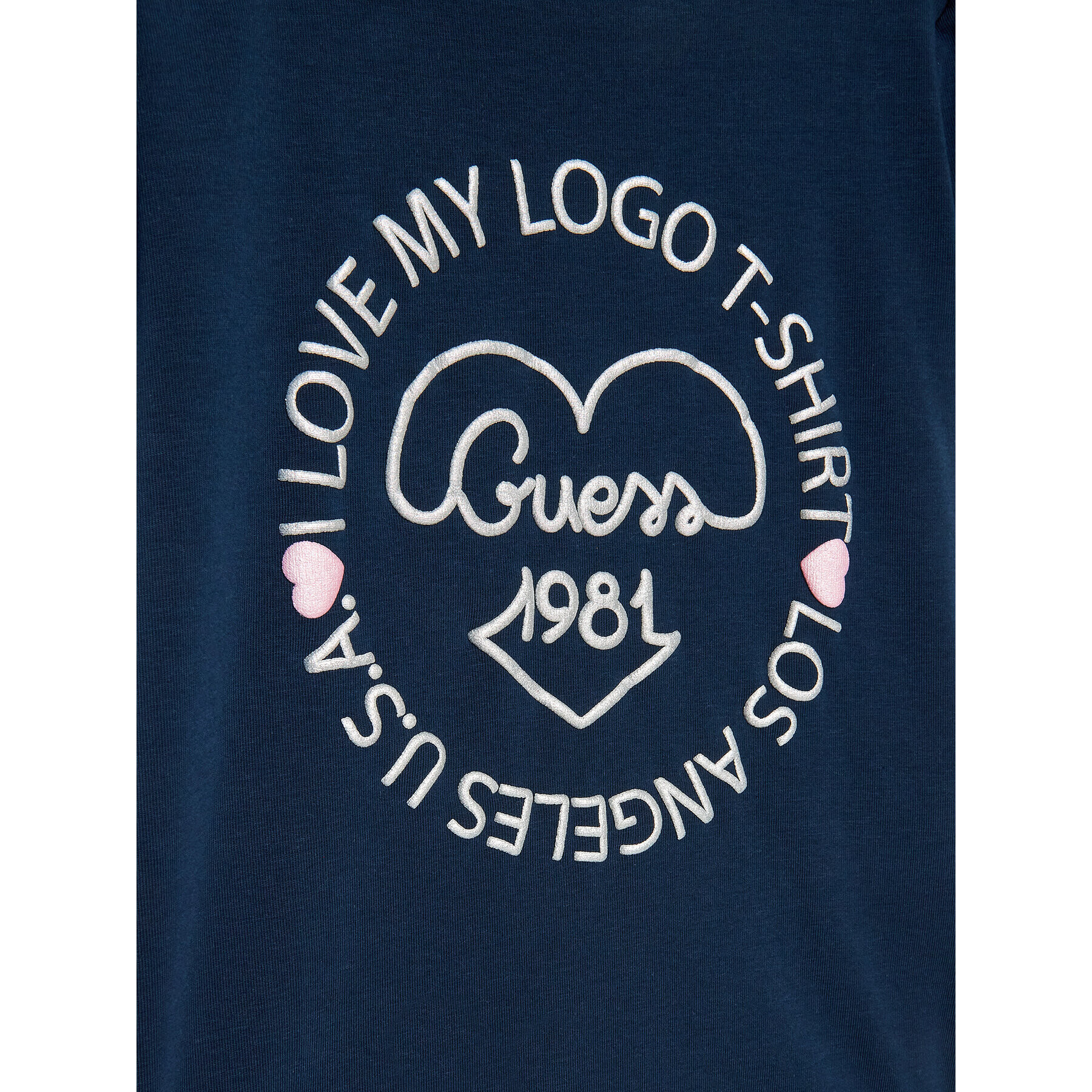 Guess T-Shirt K3RI18 K6YW1 Modrá Regular Fit - Pepit.cz