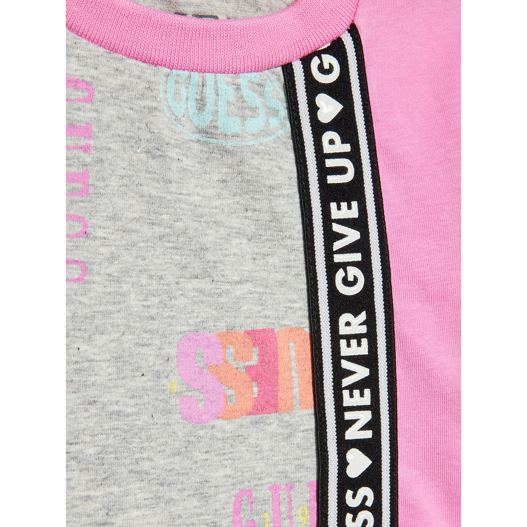 Guess T-Shirt K3RI24 K6YW3 Šedá Regular Fit - Pepit.cz