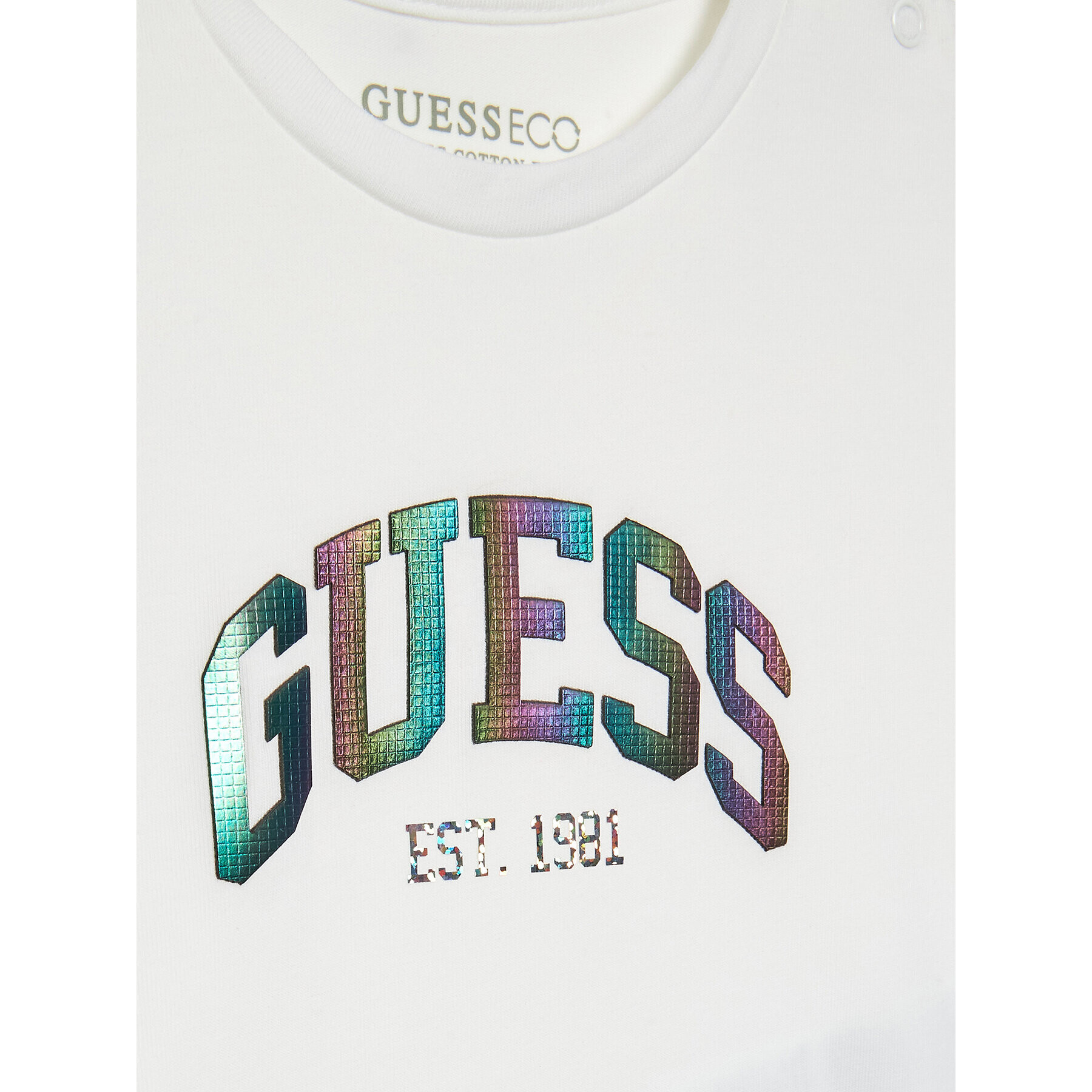 Guess T-Shirt K3RI25 K6YW1 Bílá Regular Fit - Pepit.cz