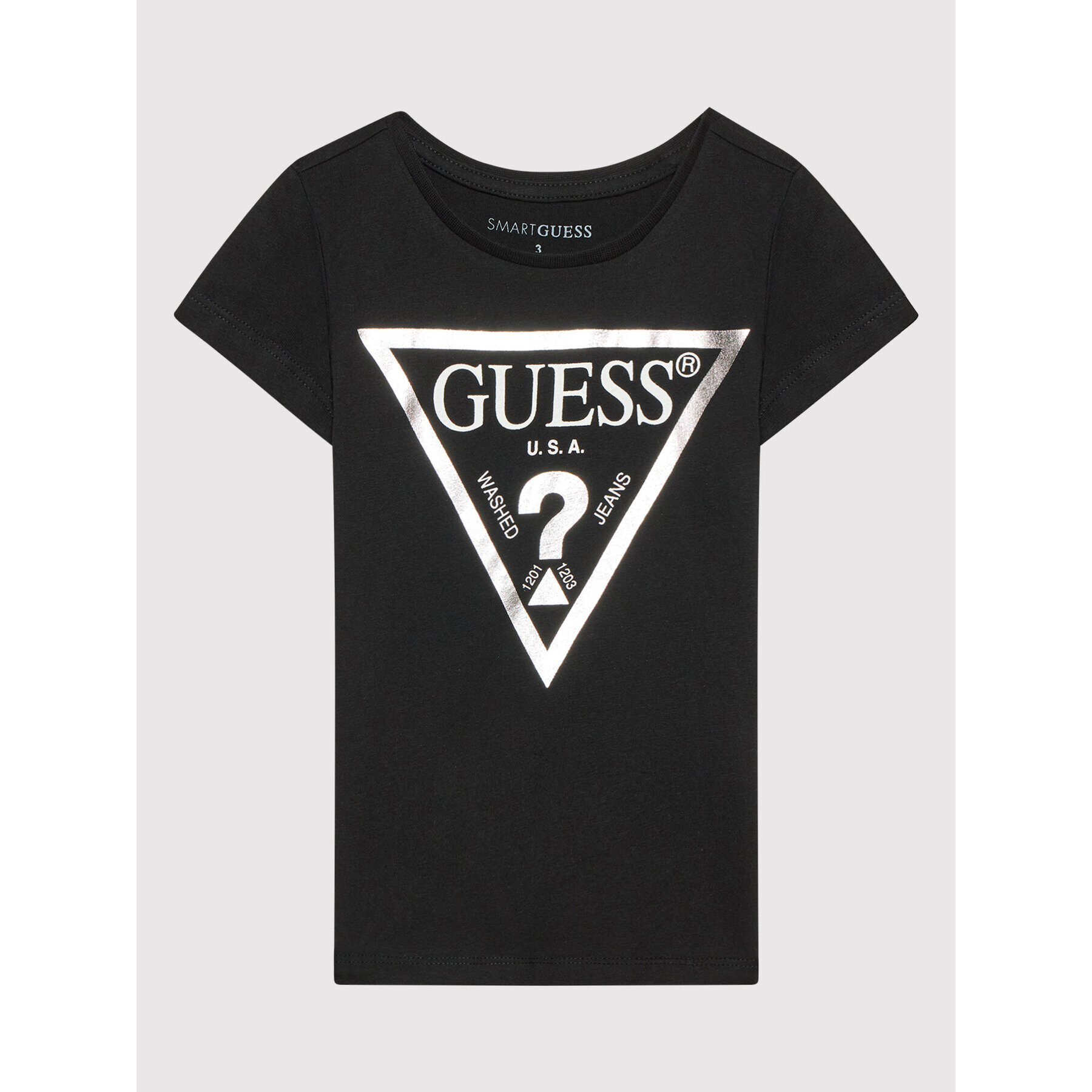 Guess T-Shirt K73I56 K8HM0 Černá Regular Fit - Pepit.cz